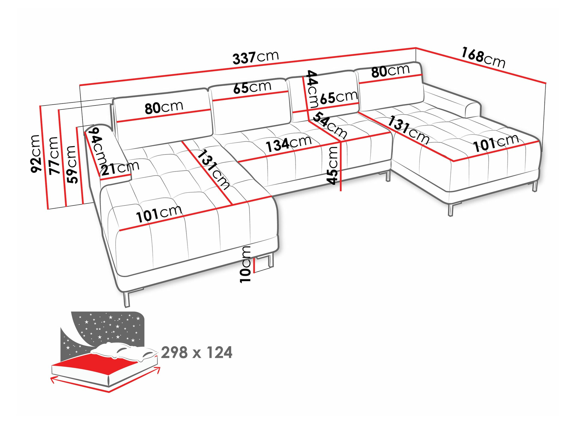 Canapé d'angle Stonecrest 101 (Velo 623)