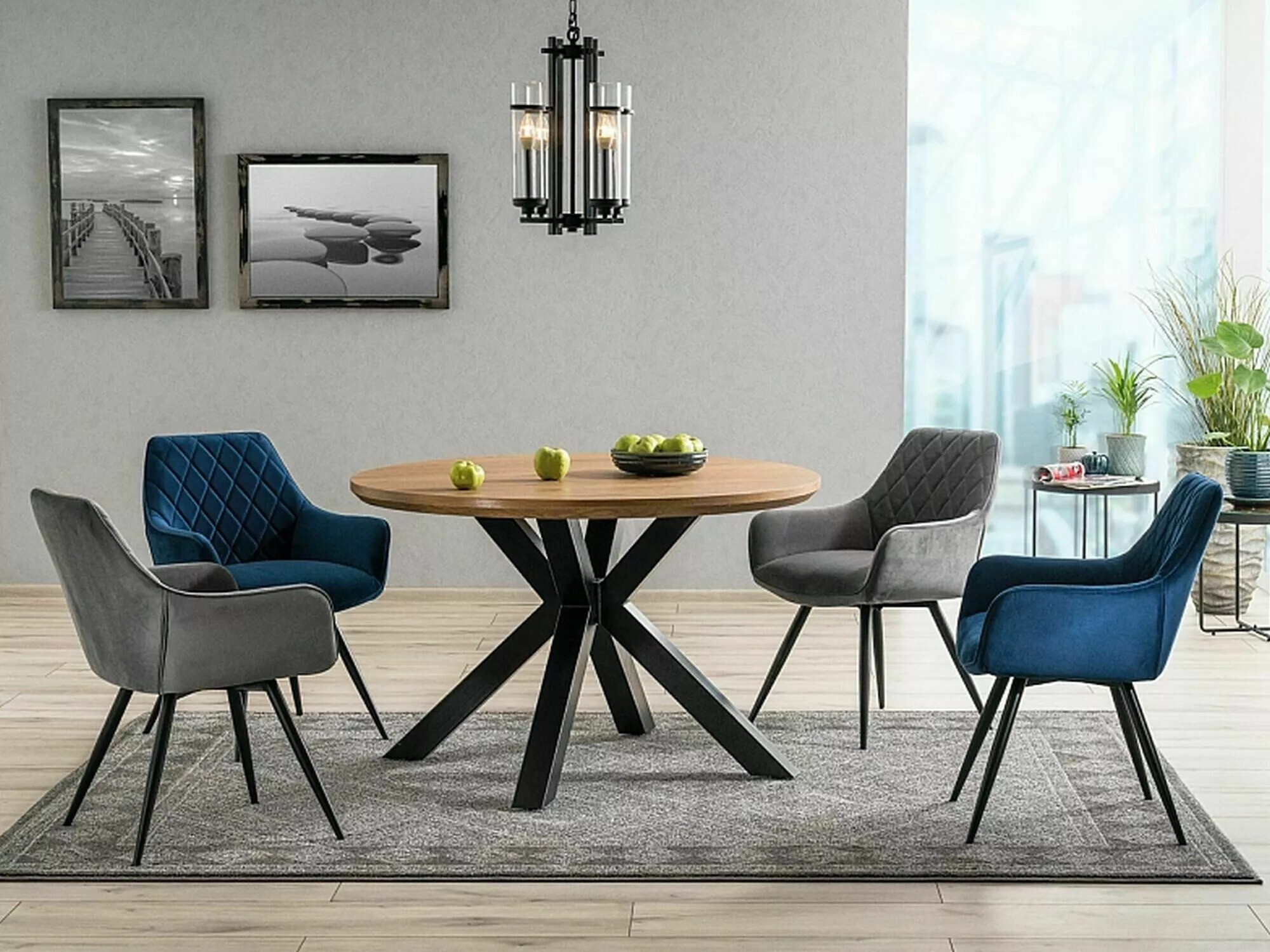 Chaise Detroit 566 (Gris)