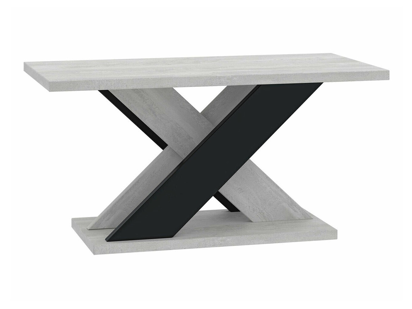 Table basse Goodyear 116 (Gris + Noir)