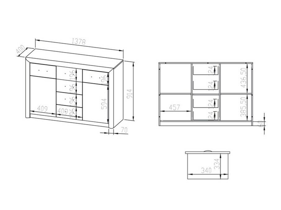 Commode Tivmori 107