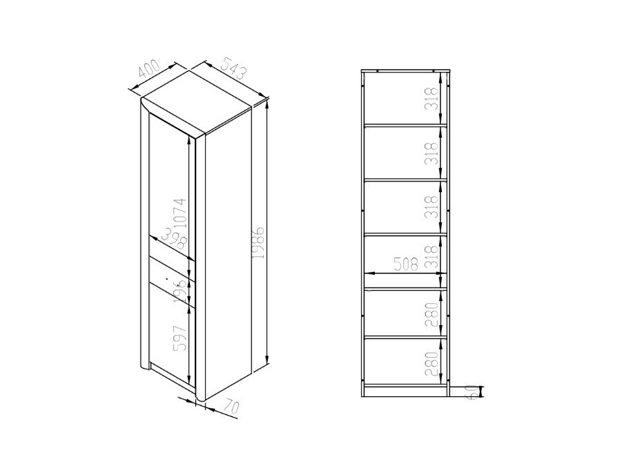 Étagère Tivmori 102