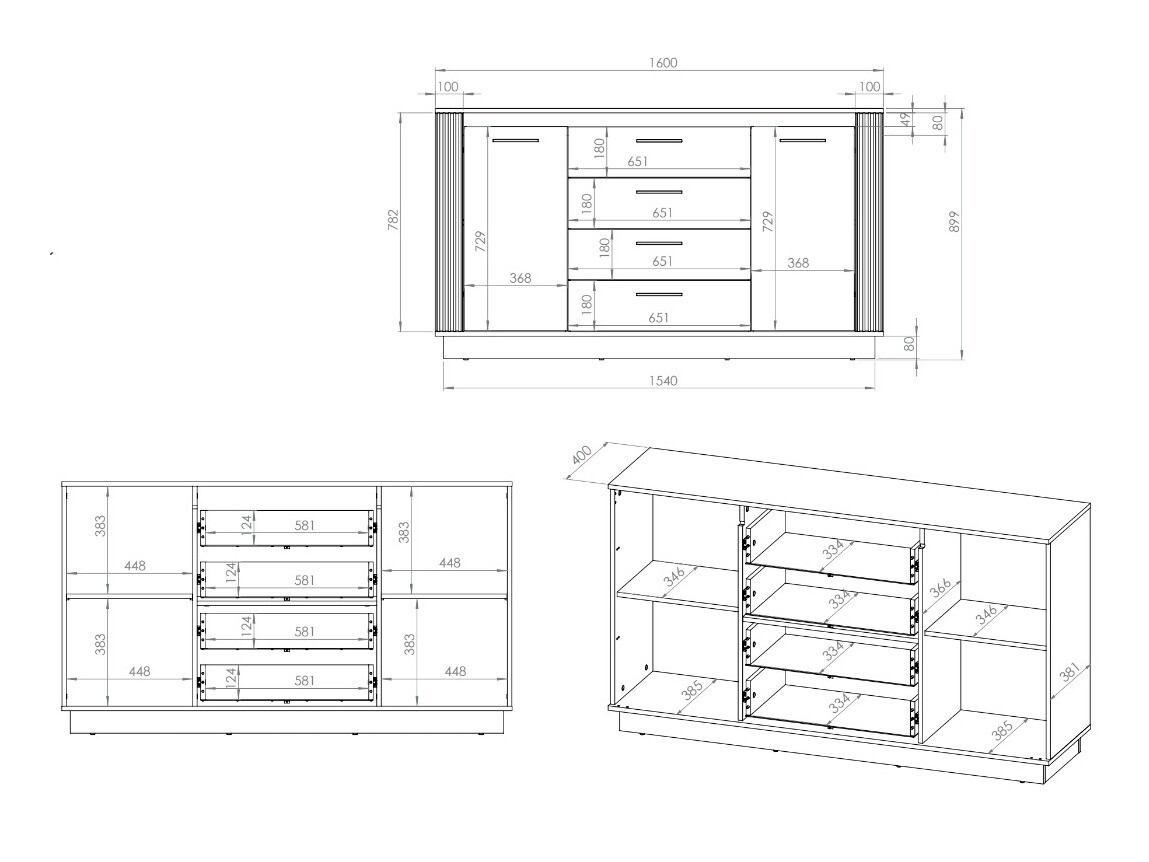 Commode Livluo 102