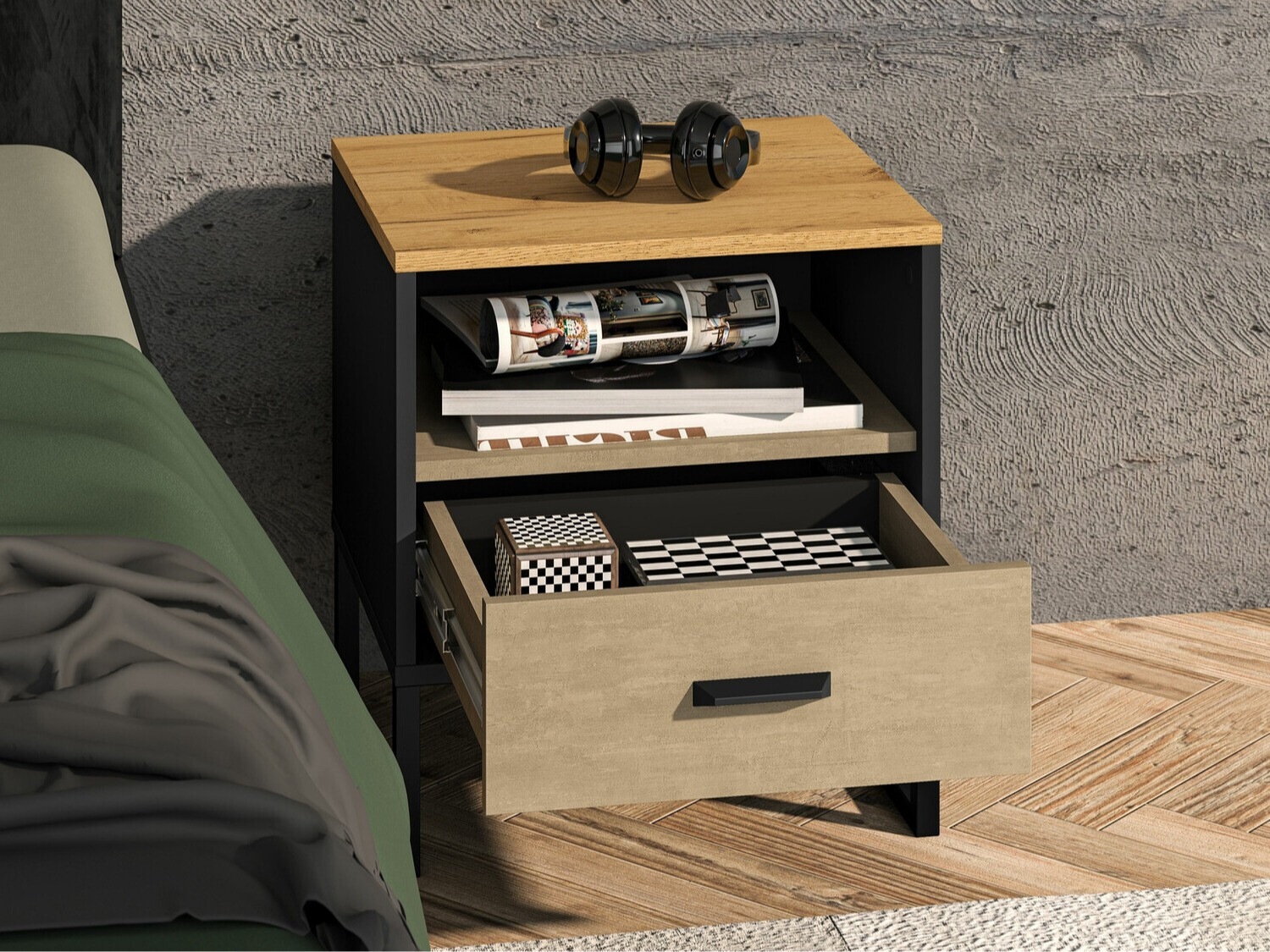 Table de chevet Tortiva 107