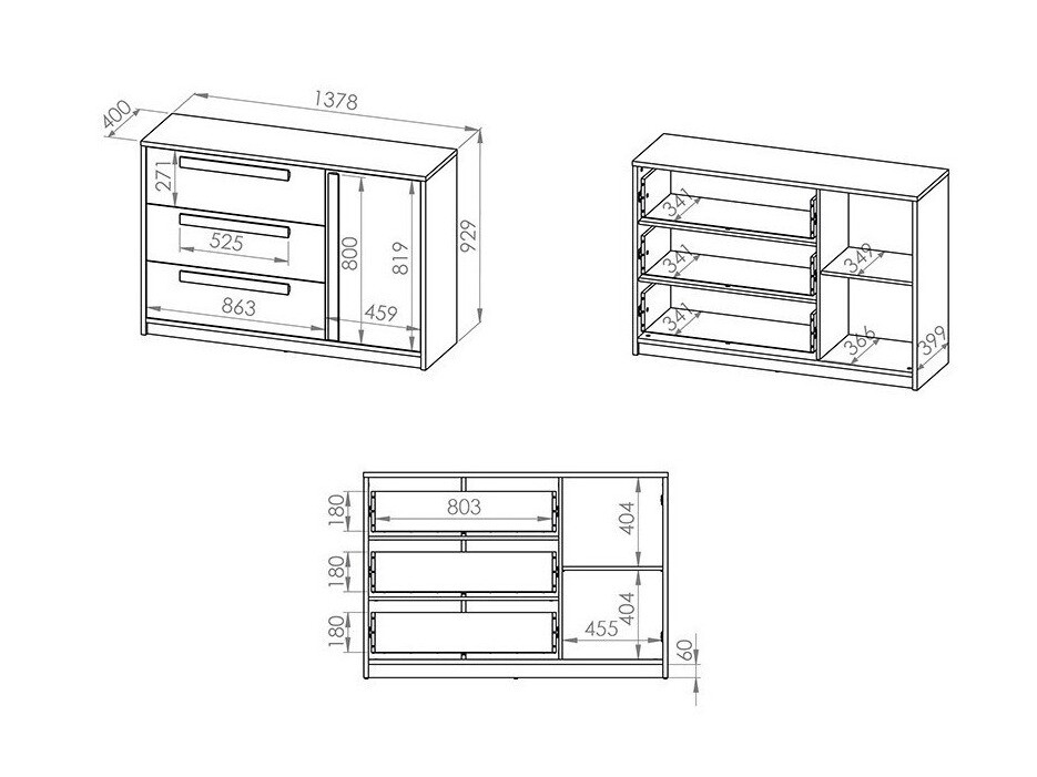 Commode Tivruve 107