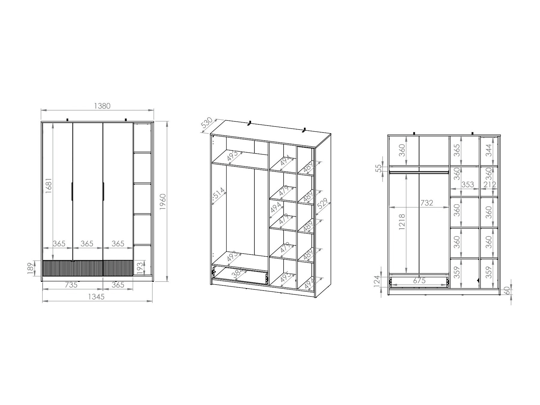 Armoire Orlviro 102