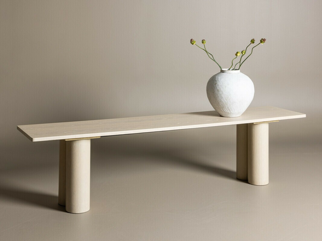 Table basse Dallas 4498 (Brun clair)
