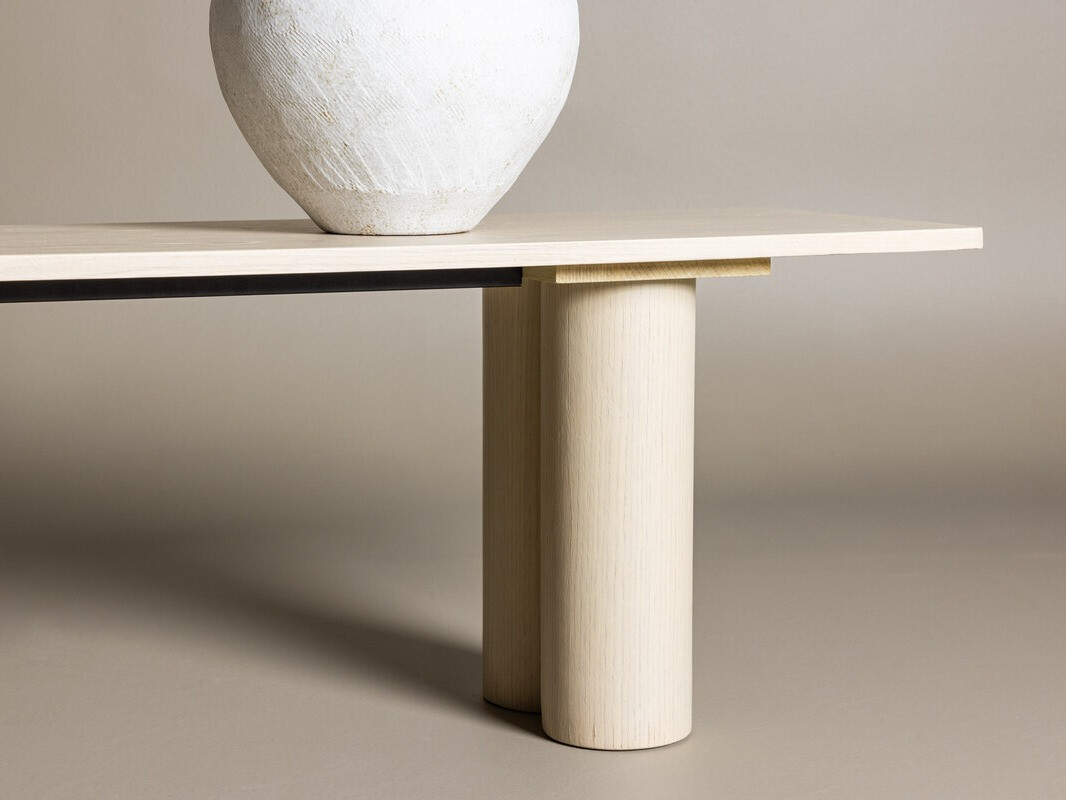 Table basse Dallas 4498 (Brun clair)