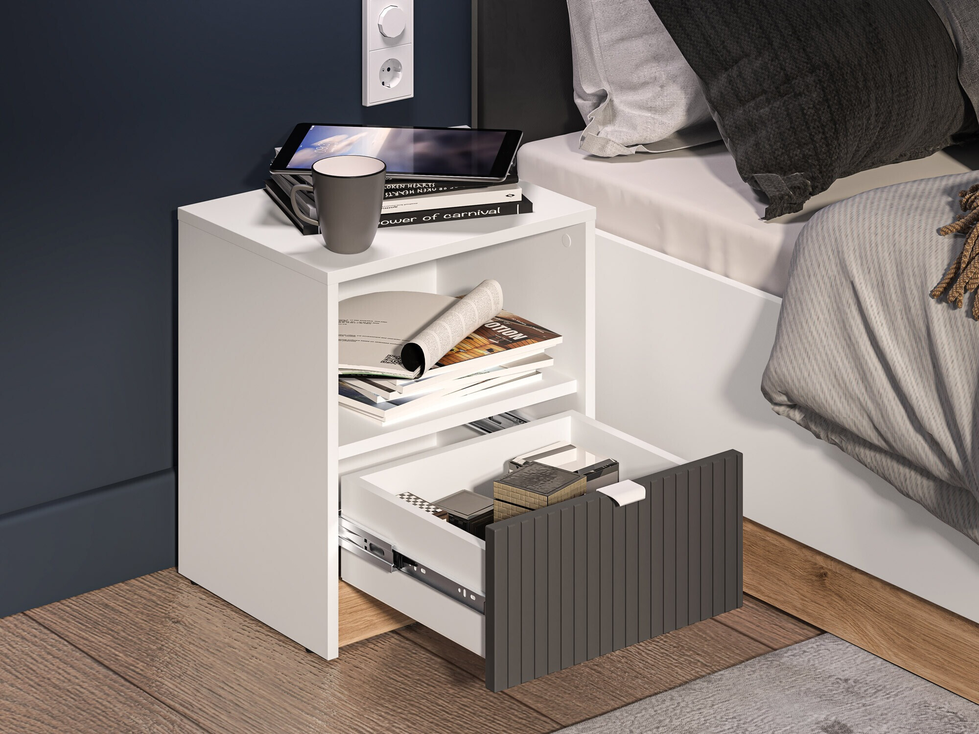 Table de chevet Orlviro 106