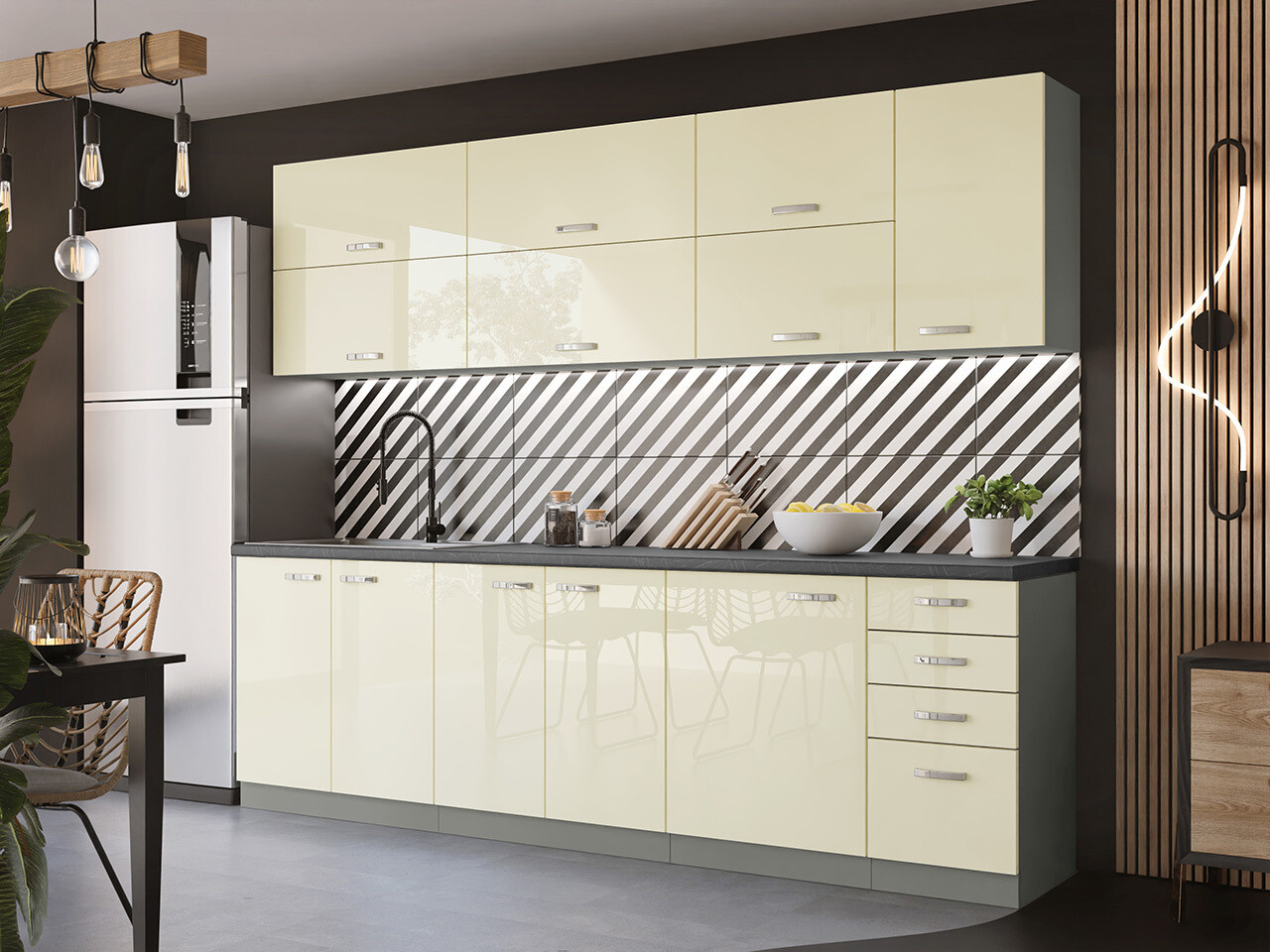 Cuisine complète modulaire Multi Cream 123