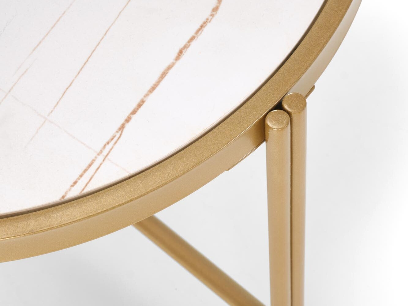 Ensemble tables basses Houston 1867 (Marbre blanc)