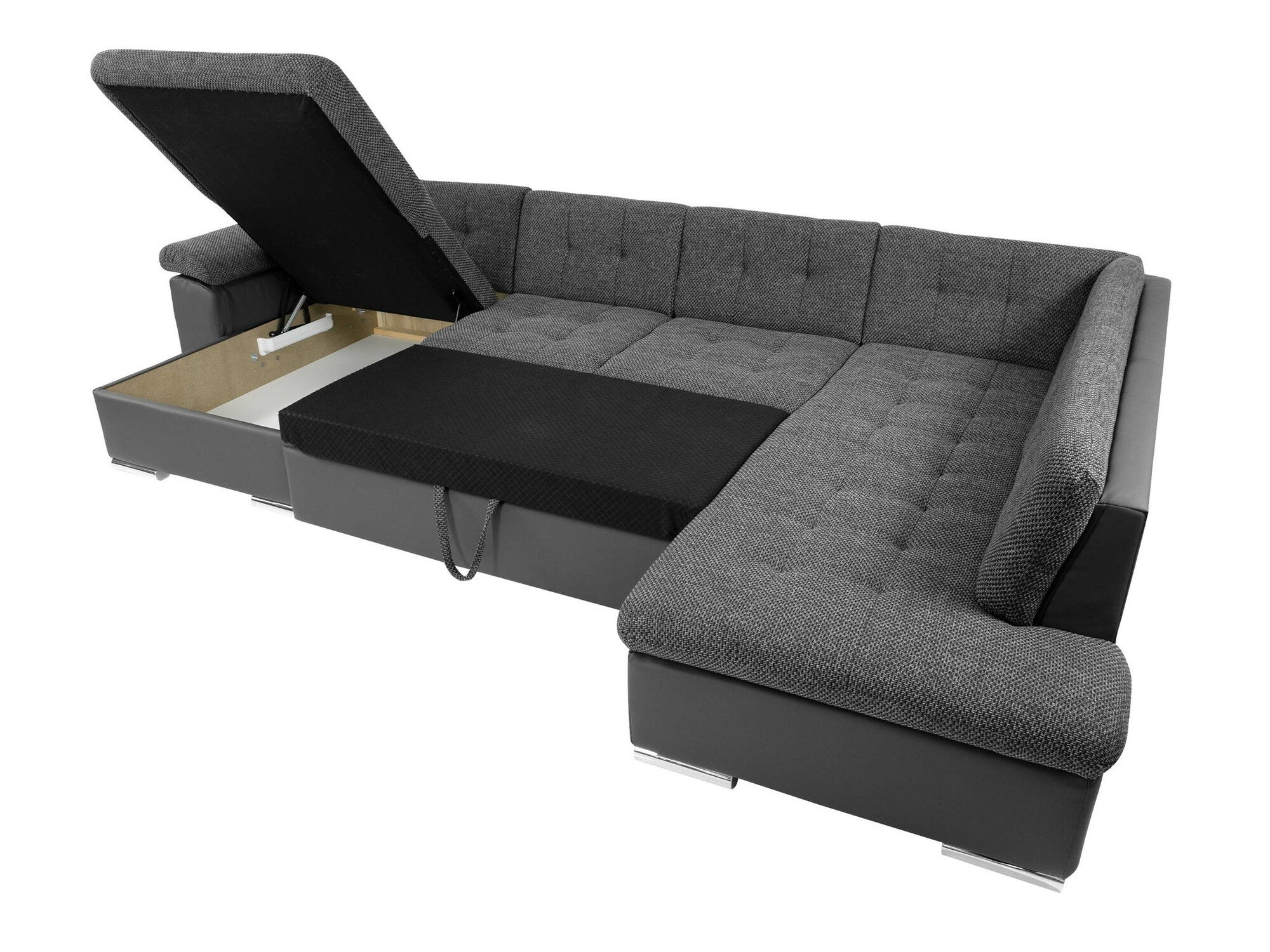 Canapé d'angle Comfivo Gemma V (Sicuro 35 + Sempre 6)