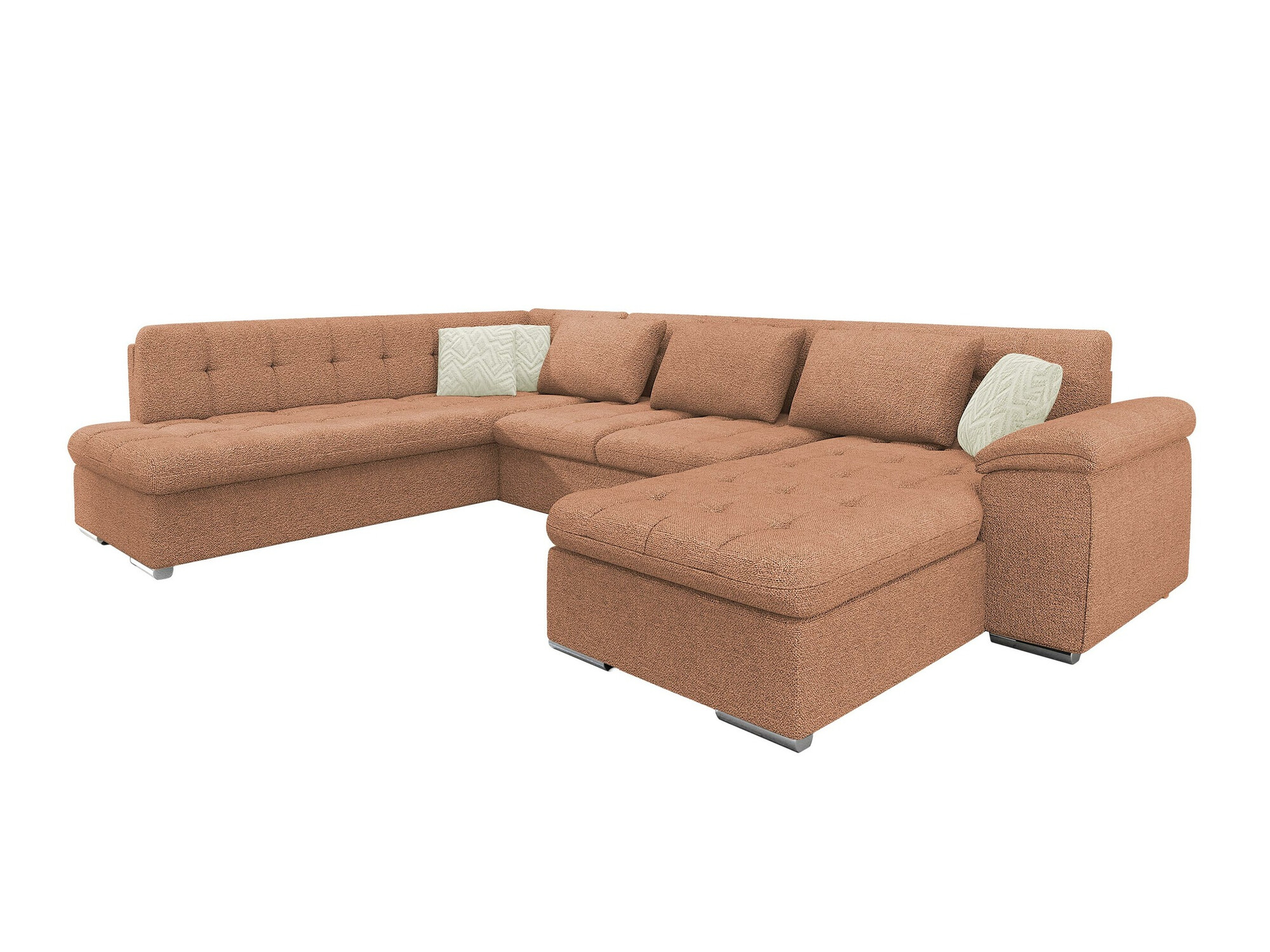 Canapé d'angle Comfivo Gemma V (Sicuro 35 + Sempre 6)