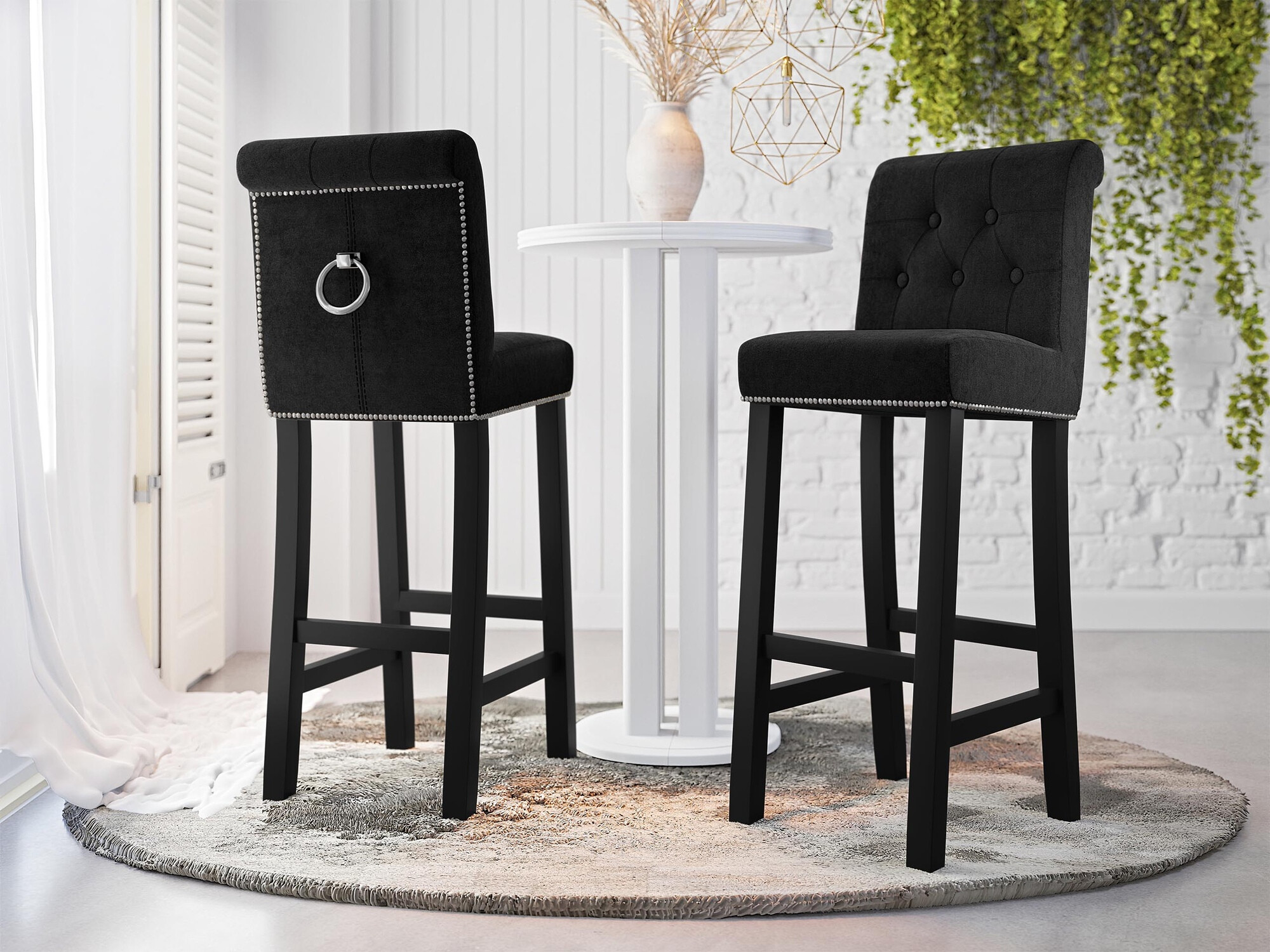 Chaise de bar Jackson 100 (Magic Velvet 2219)