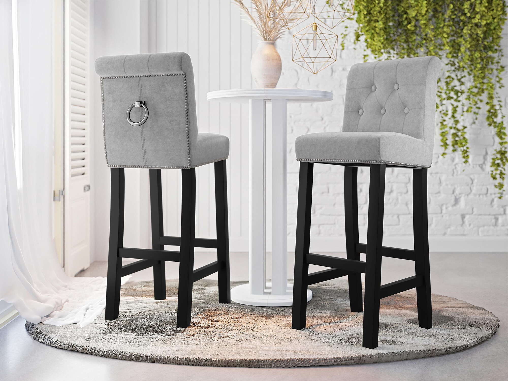 Chaise de bar Jackson 100 (Magic Velvet 2240)