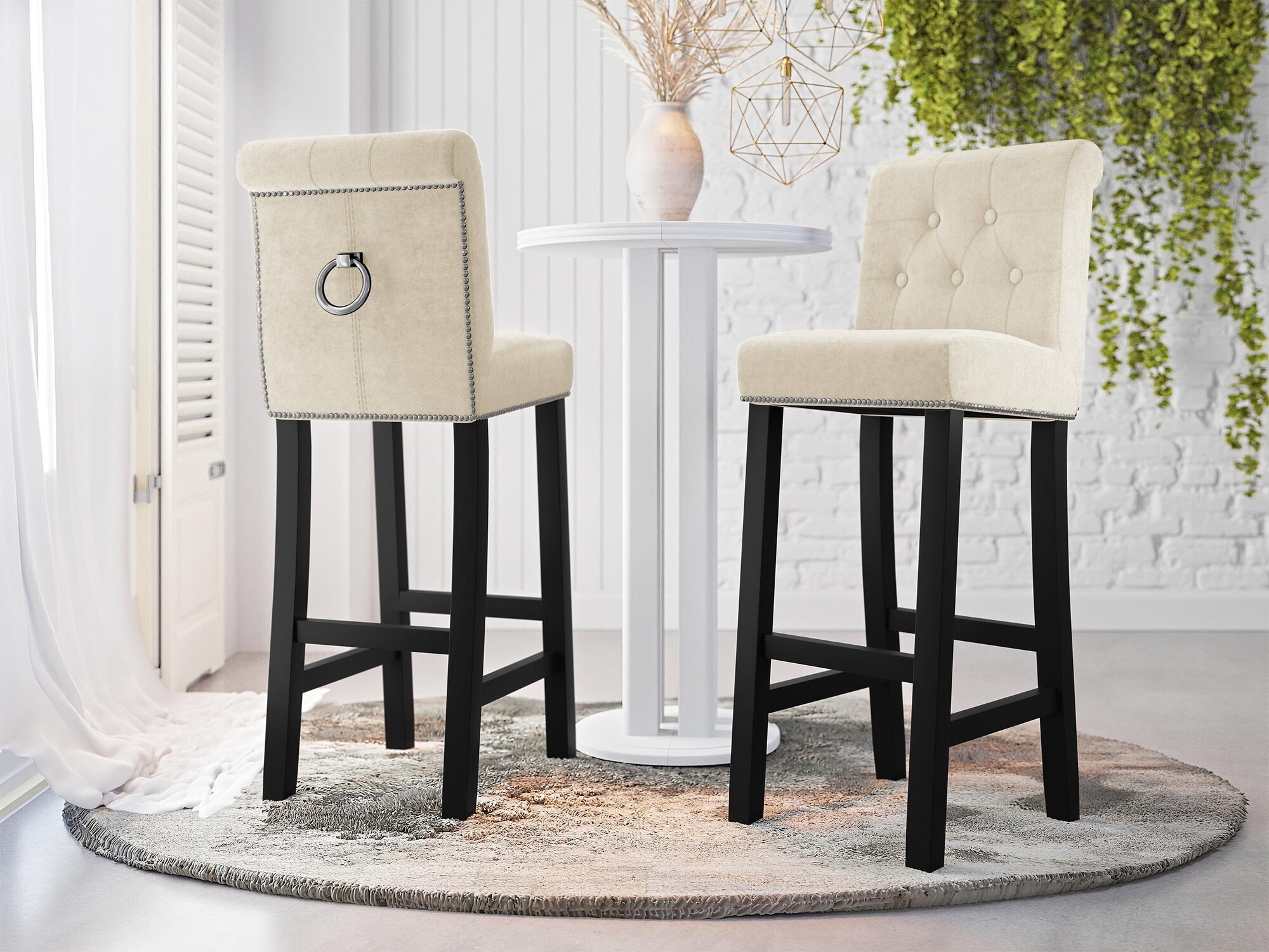 Chaise de bar Jackson 100 (Magic Velvet 2250)