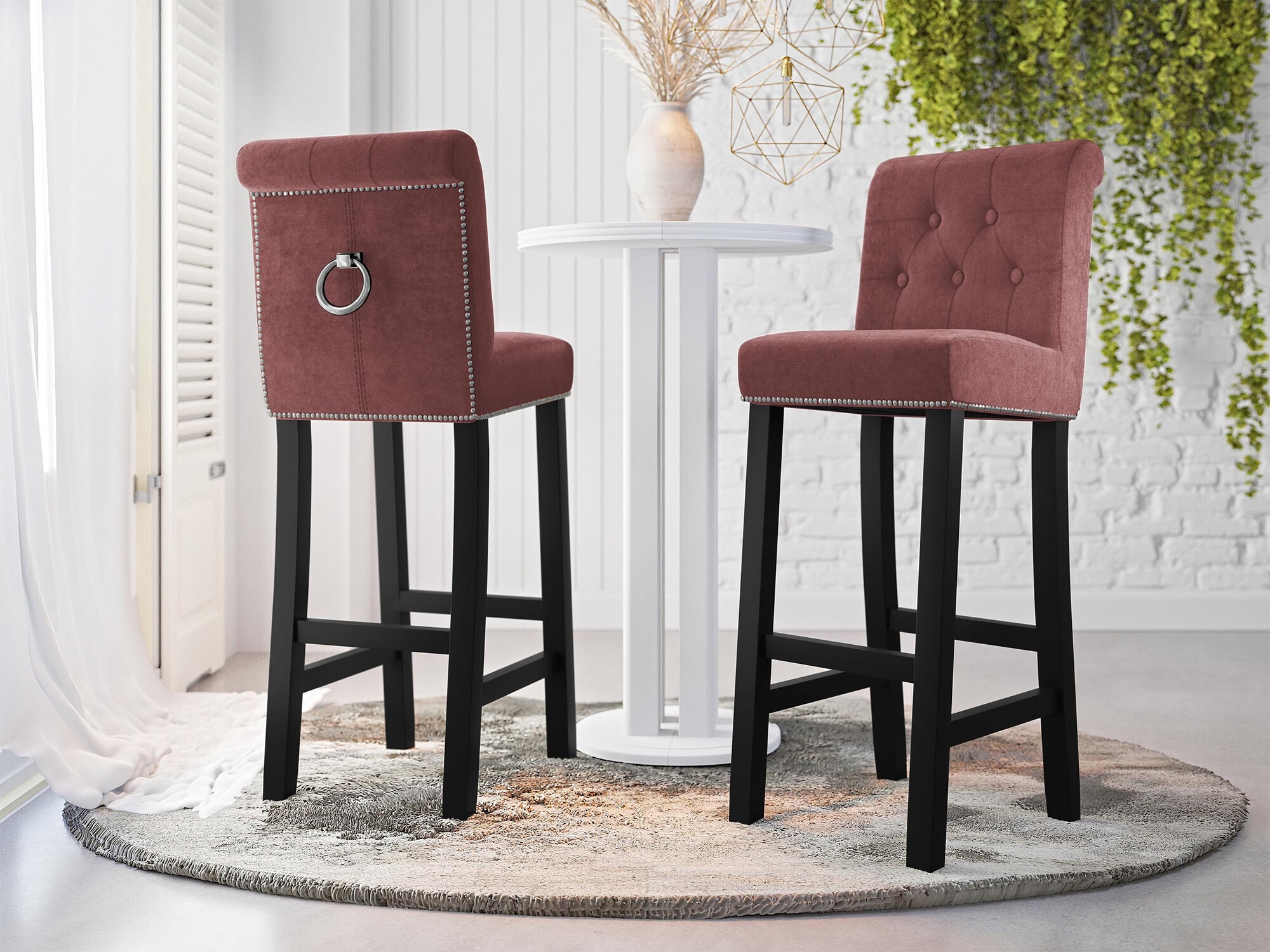 Chaise de bar Jackson 100 (Magic Velvet 2258)