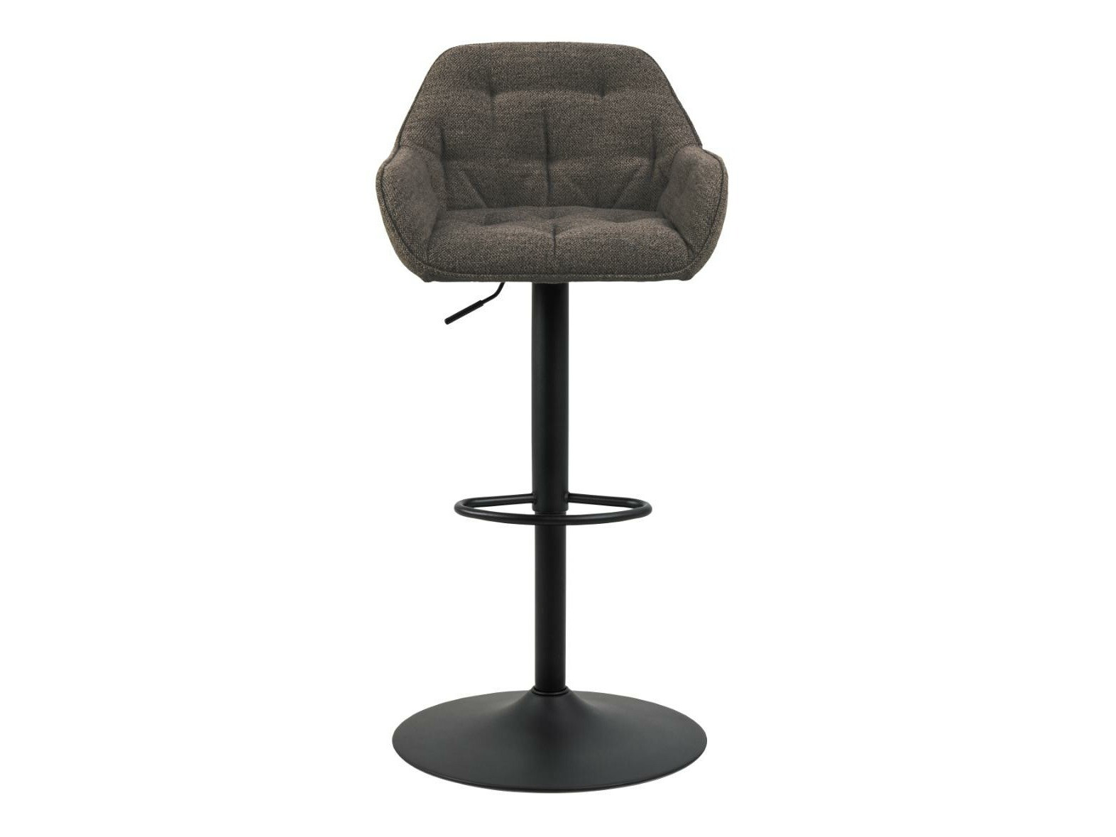 Chaise de bar Norsica 776 (Noir + Marron)