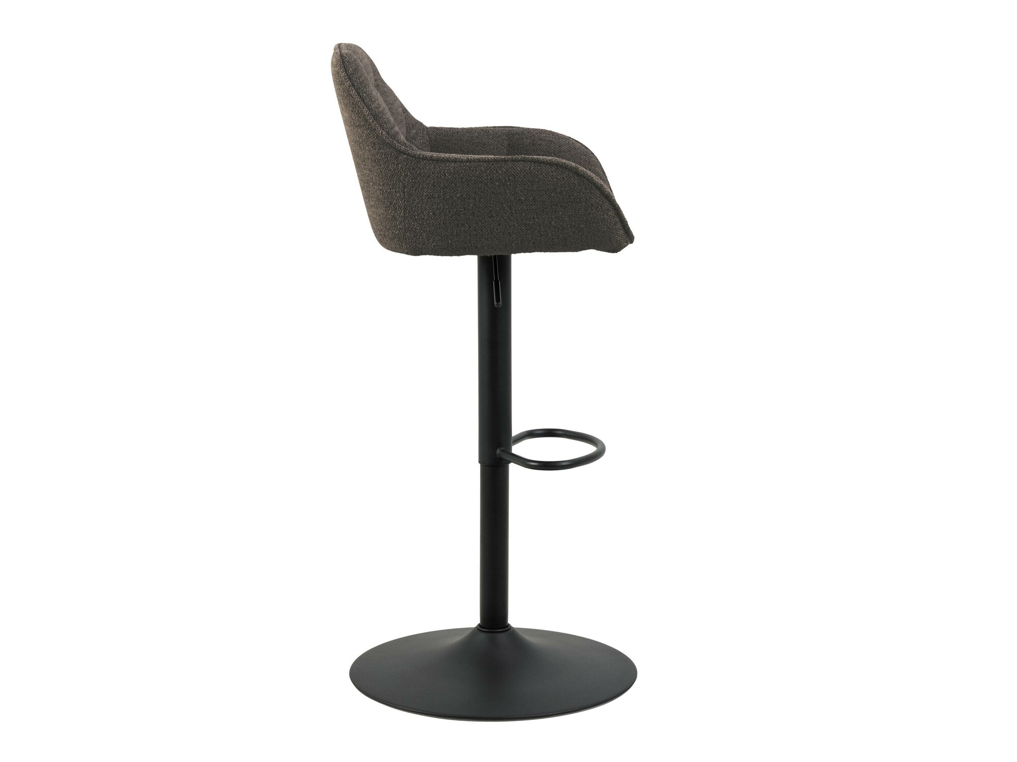 Chaise de bar Norsica 776 (Noir + Marron)