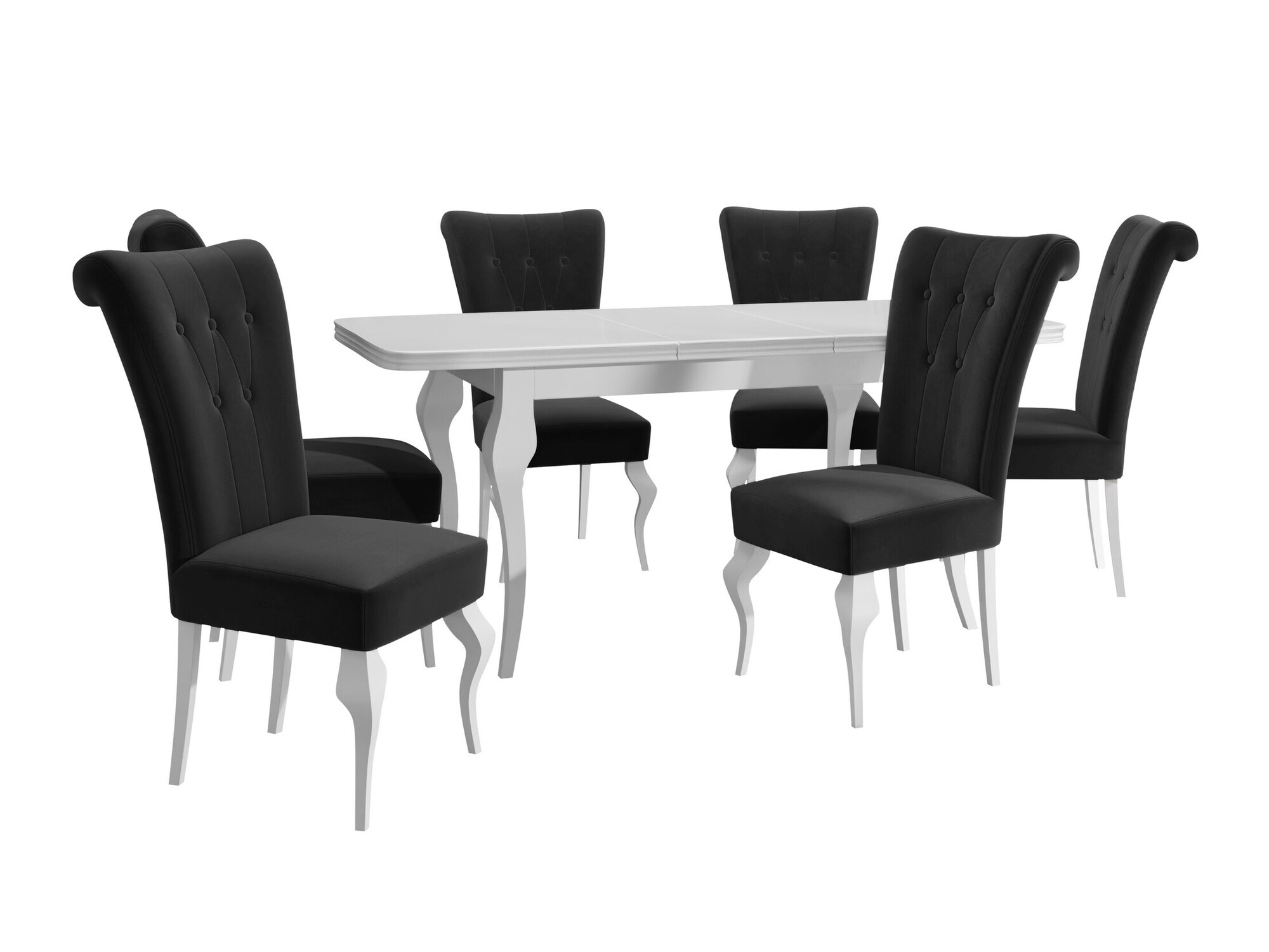 Salle à manger complète Comfivo Gallina II (Magic Velvet 2219)