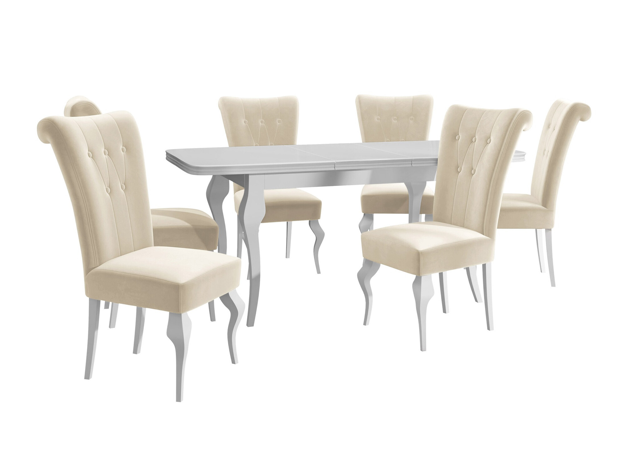 Salle à manger complète Comfivo Gallina II (Magic Velvet 2250)