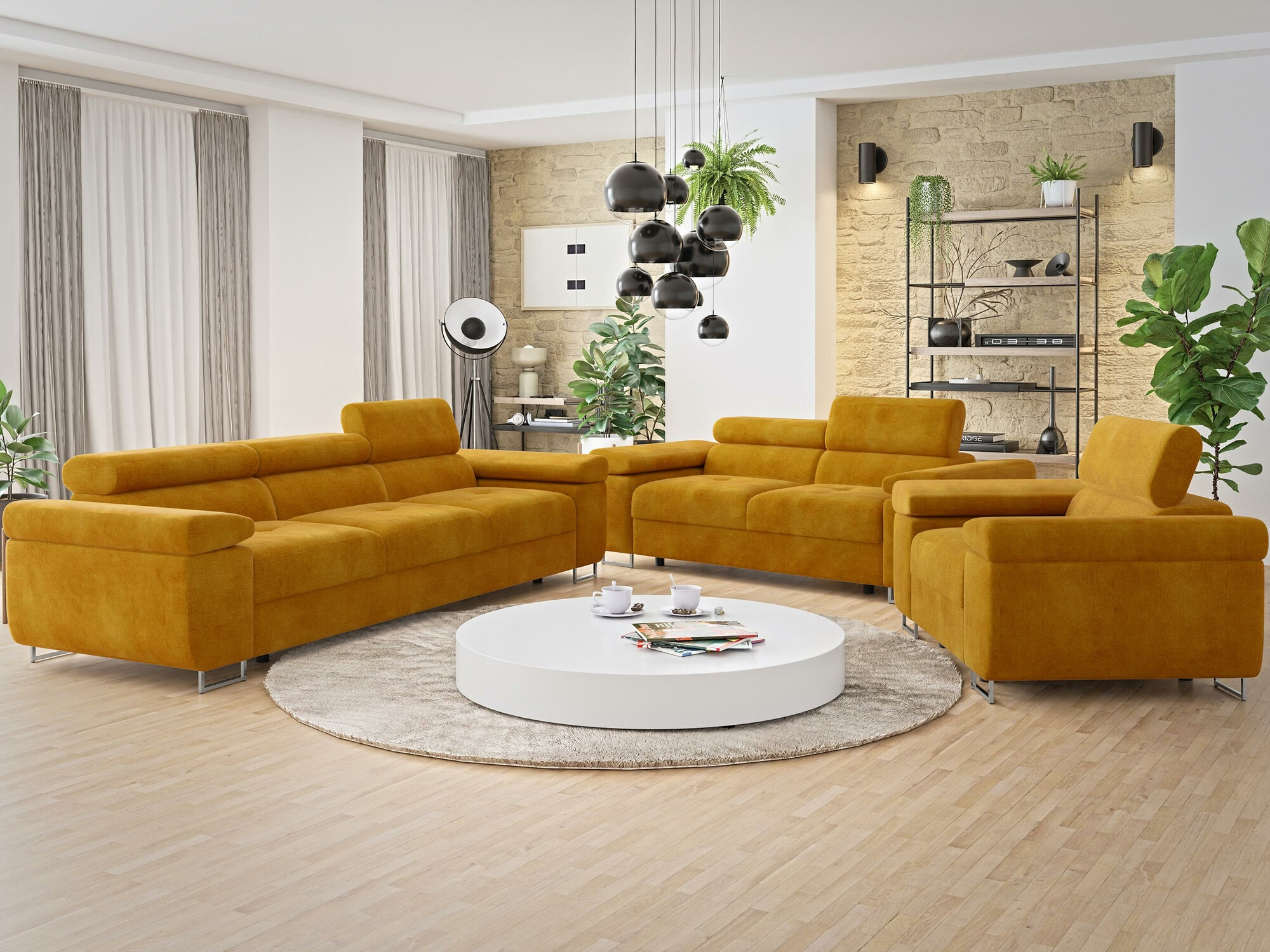 Canapé Comfivo Vinetum II (Wave 05)
