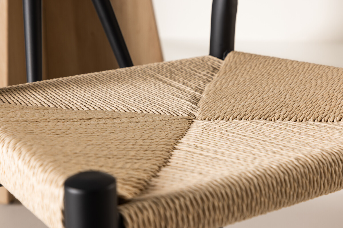 Chaise Dallas 4525 (Noir + Beige)