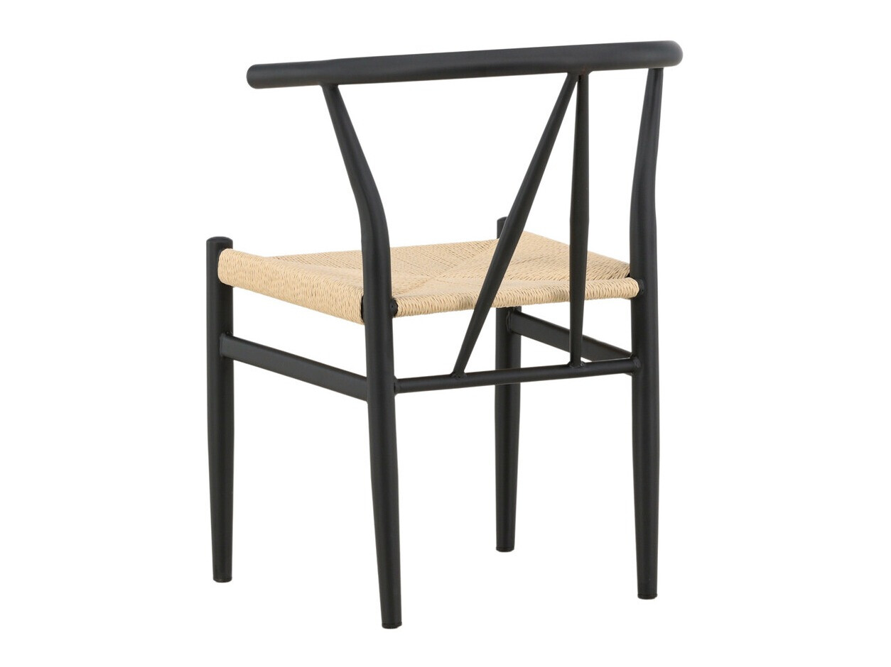 Chaise Dallas 4525 (Noir + Beige)