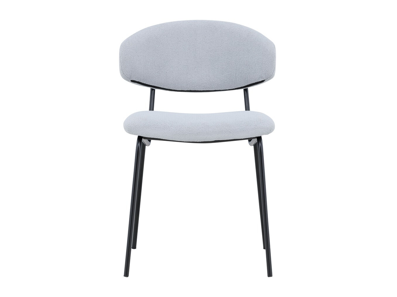 Chaise Dallas 4533 (Bleu clair + Noir)