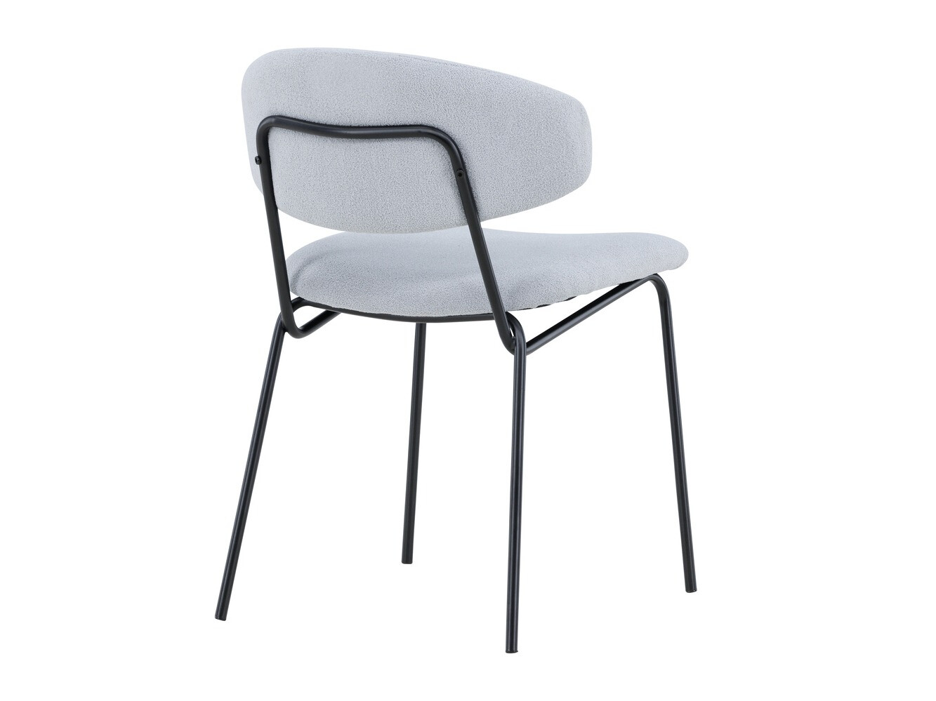 Chaise Dallas 4533 (Bleu clair + Noir)