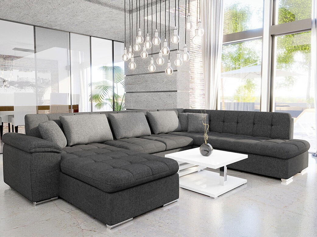 Canapé d'angle Comfivo Gemma III (Lux 06 + Lux 06 + Lux 05)