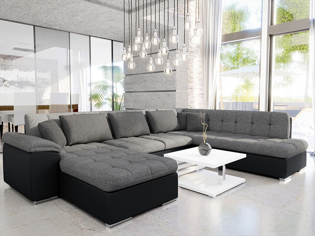 Canapé d'angle Comfivo Gemma III (Soft 011 + Lux 05 + Lux 06)