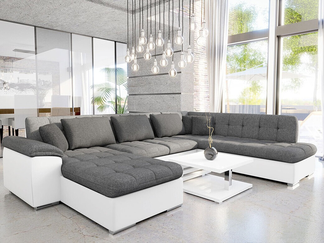 Canapé d'angle Comfivo Gemma III (Soft 017 + Lux 05 + Lux 06)