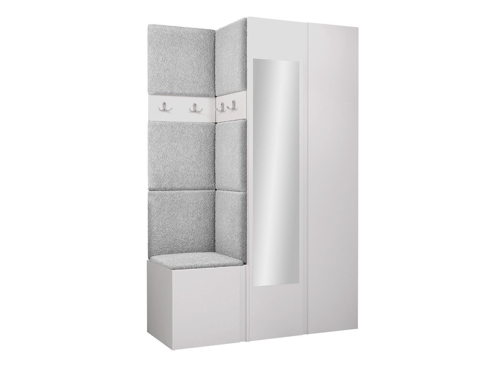 Meuble d'entrée Pinis XXVI (Blanc)