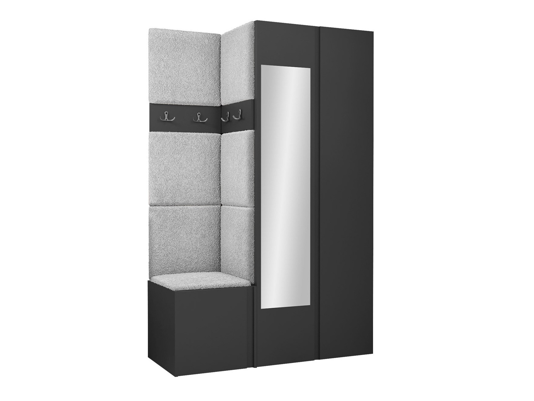 Meuble d'entrée Pinis XXVI (Graphite)