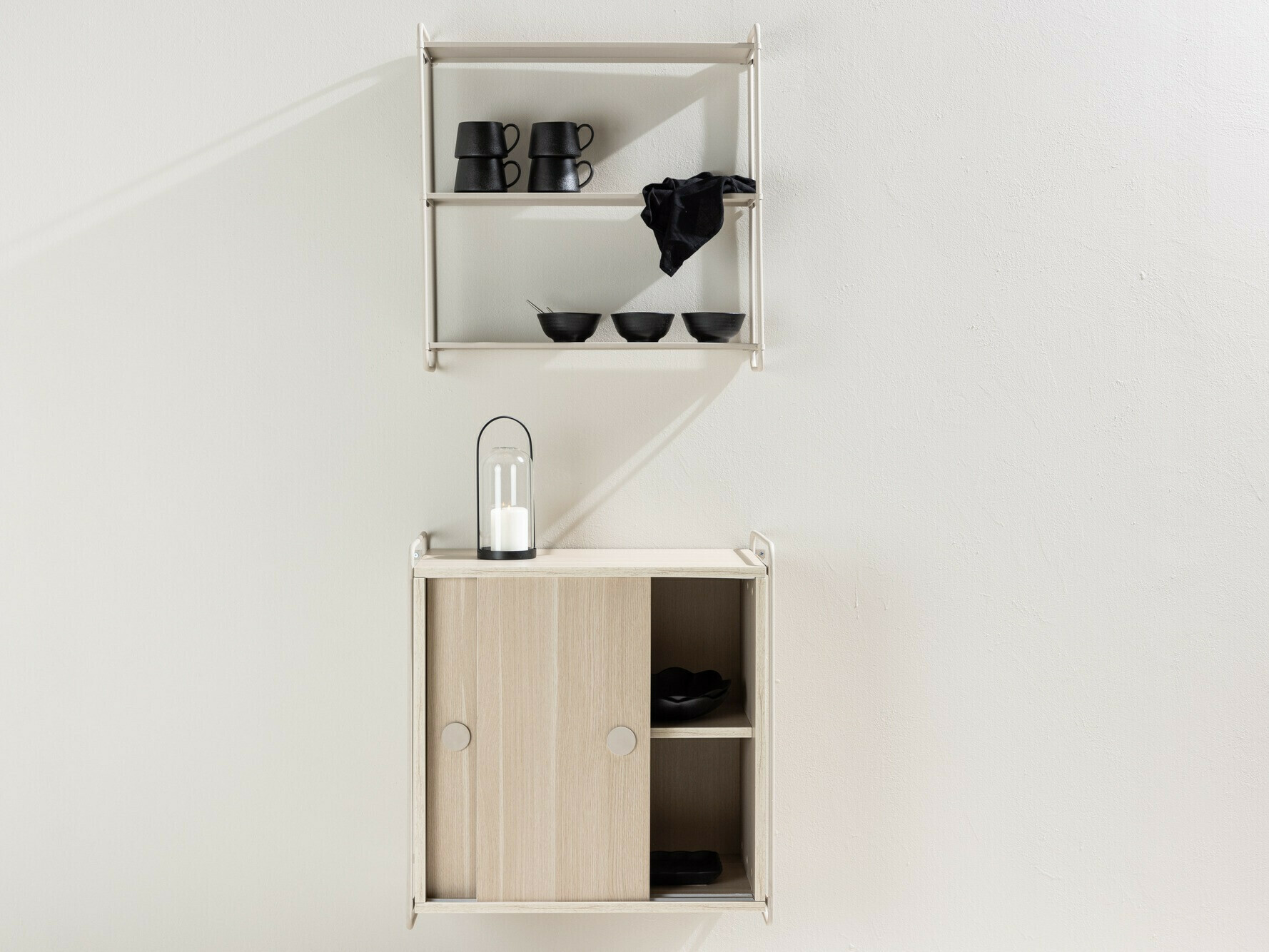 Armoire murale Dallas 4529 (Brun clair)