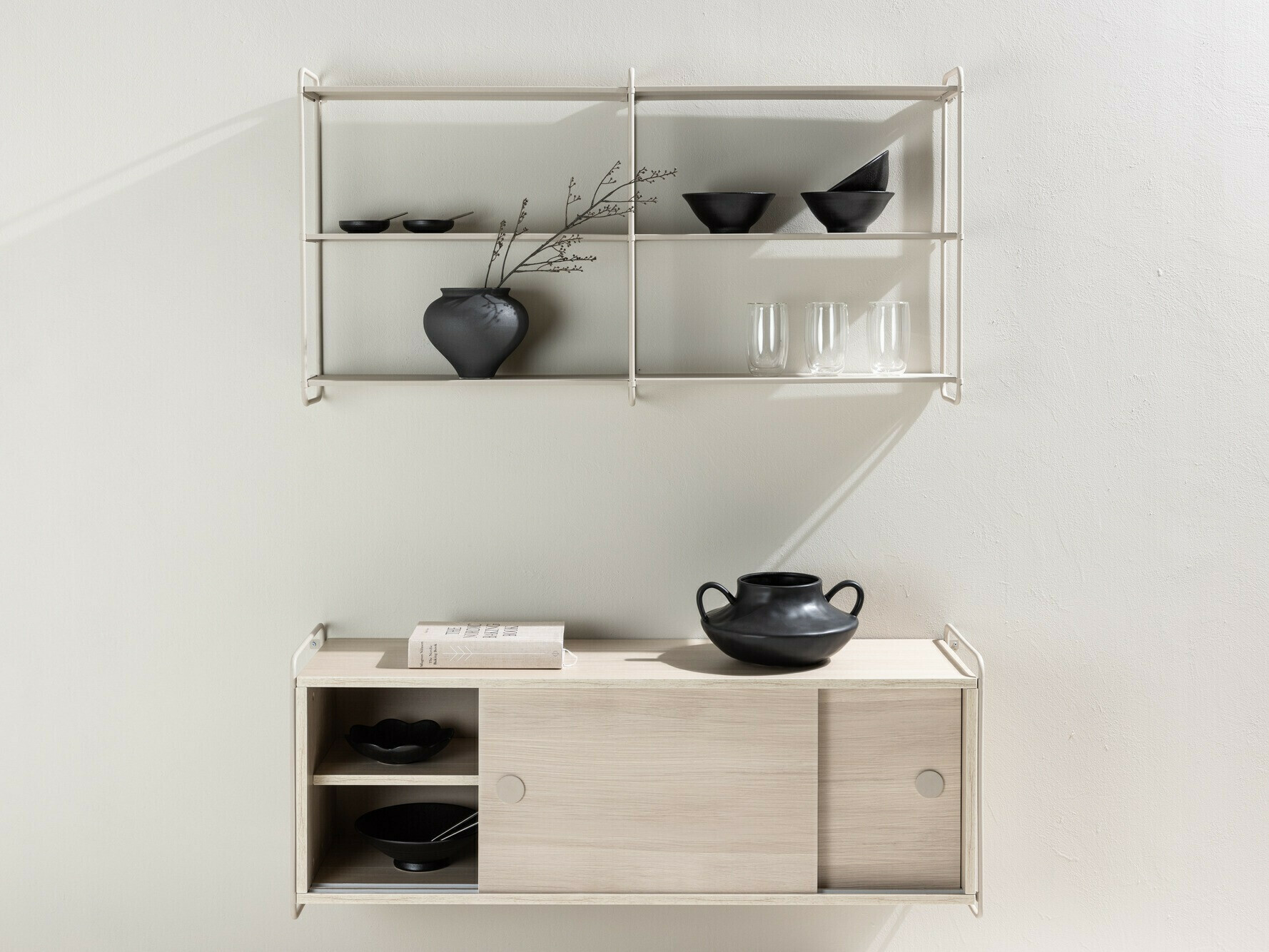 Armoire murale Dallas 4530 (Brun clair)