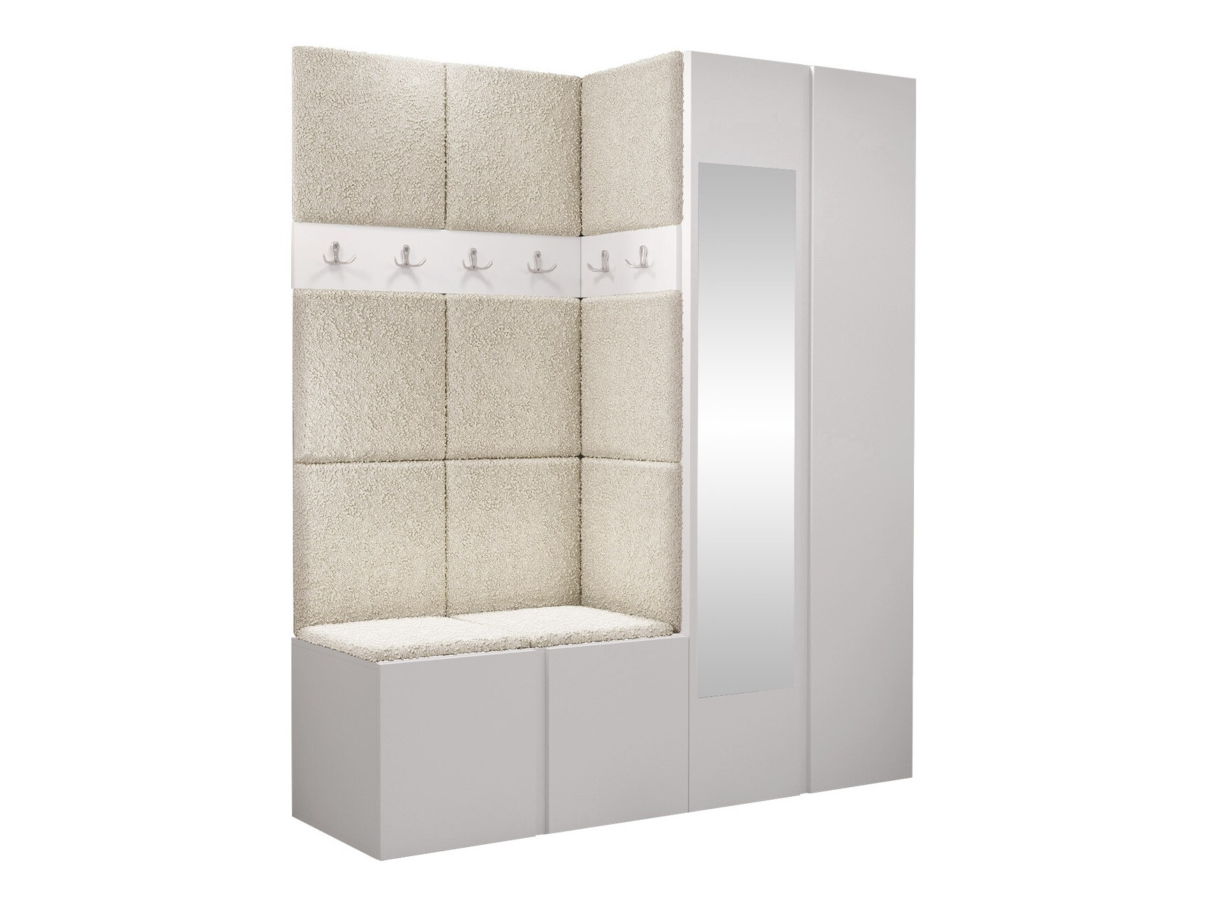 Meuble d'entrée Pinis X (Blanc)