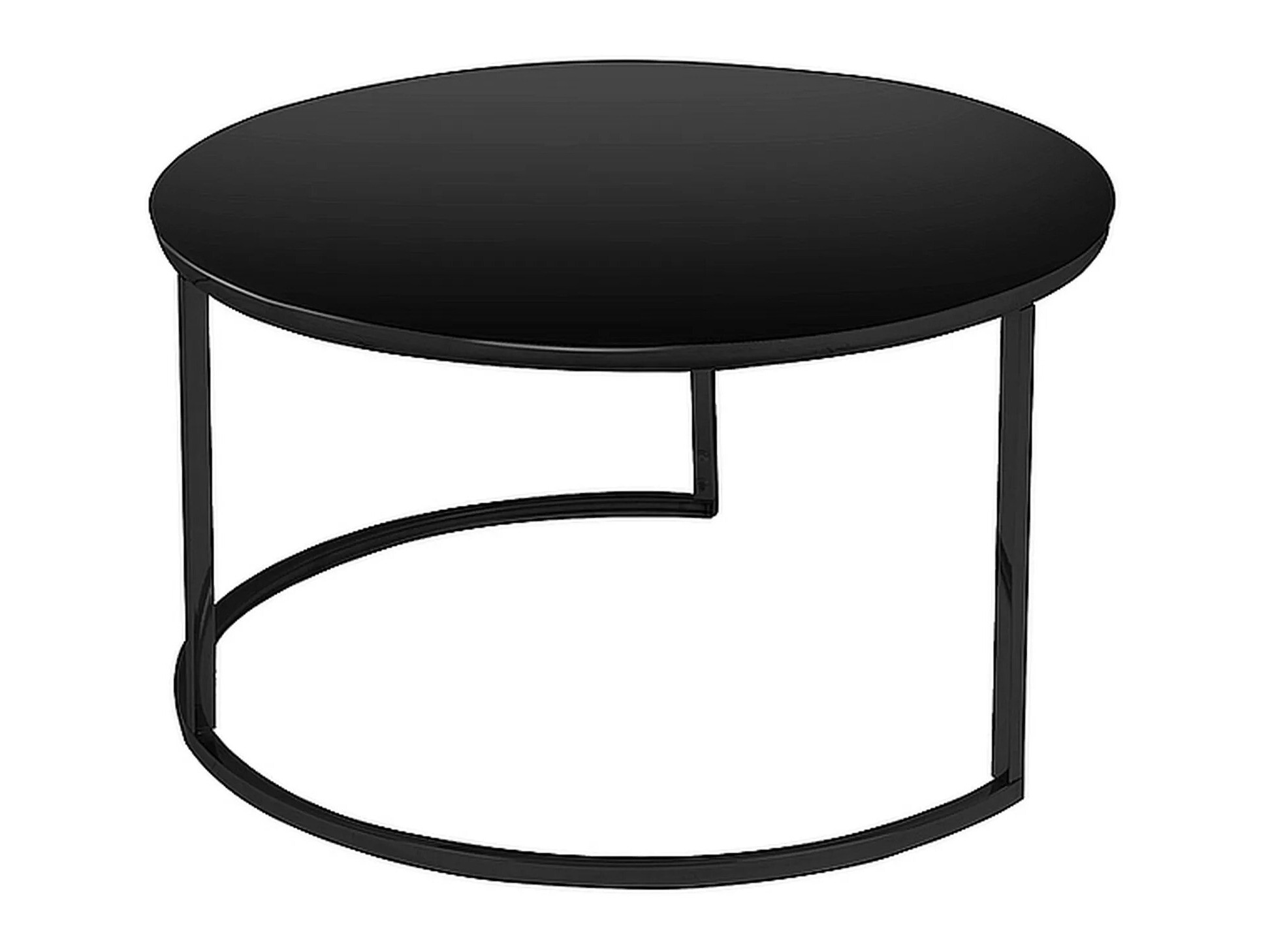 Ensemble tables basses Detroit 494 (Noir)