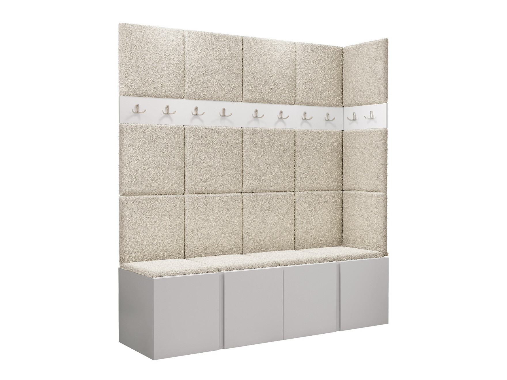 Meuble d'entrée Pinis II (Blanc)