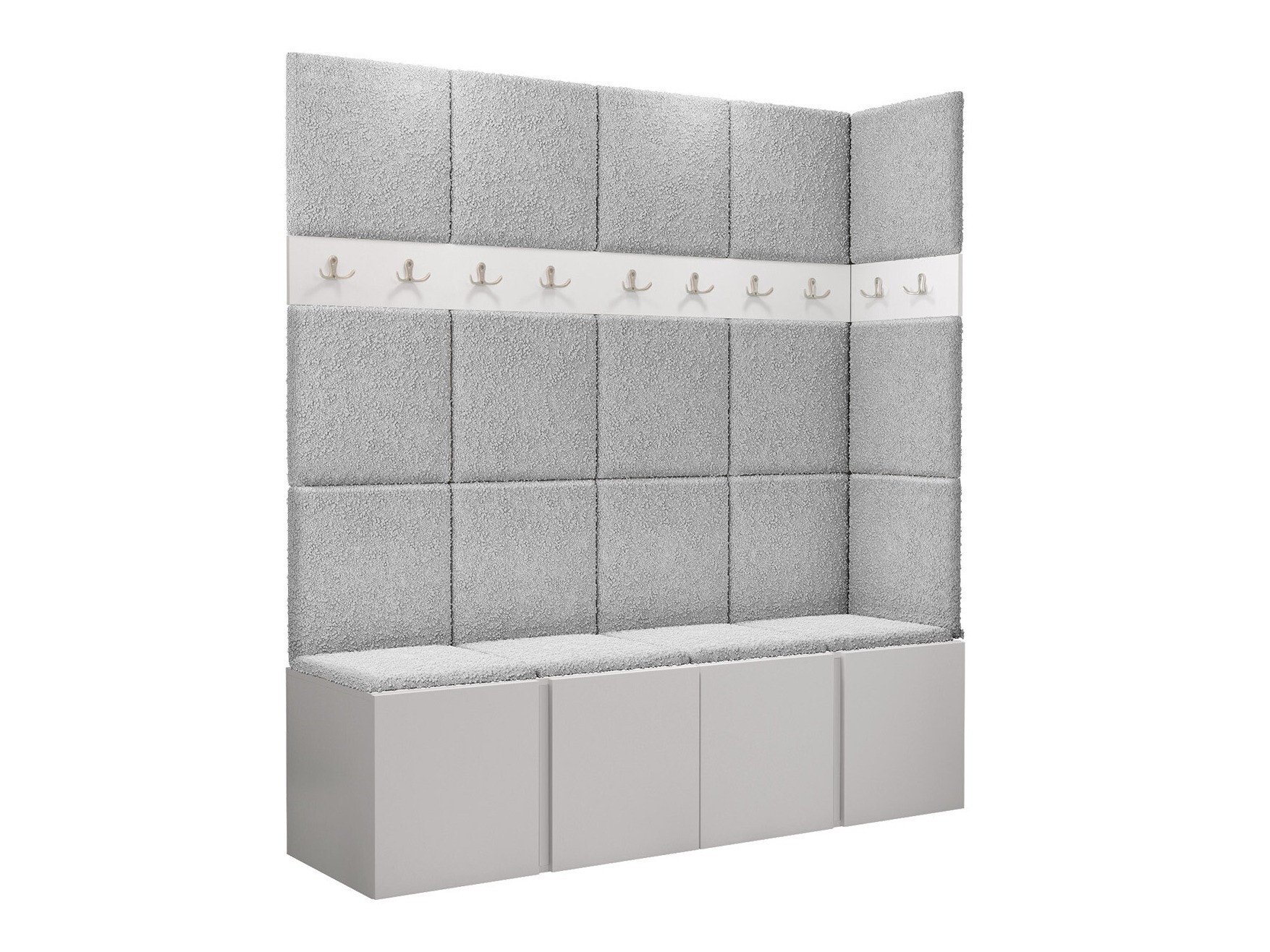 Meuble d'entrée Pinis II (Blanc)