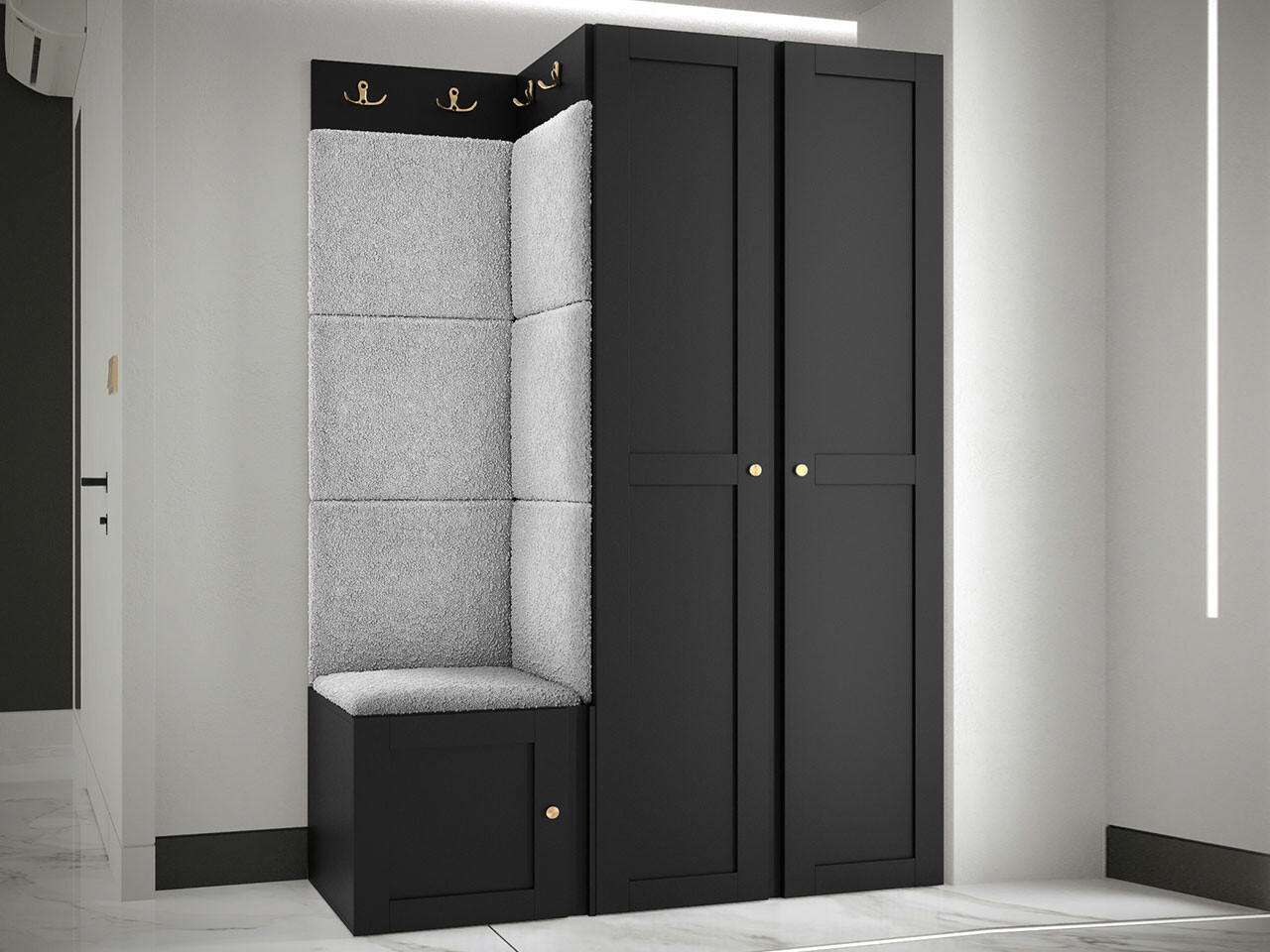 Meuble d'entrée Hartford 379 (Abriamo 06)
