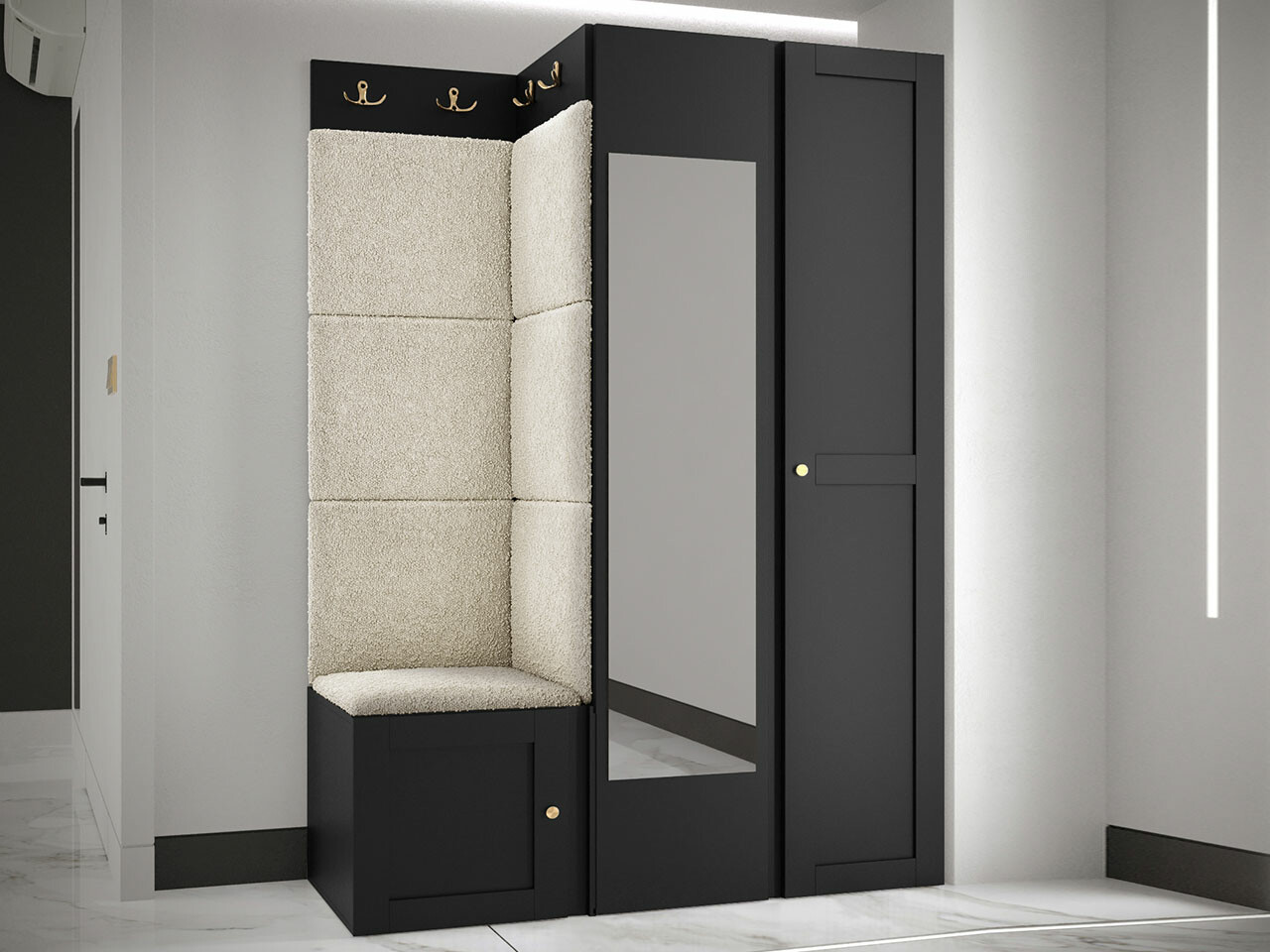 Meuble d'entrée Hartford 380 (Abriamo 03)