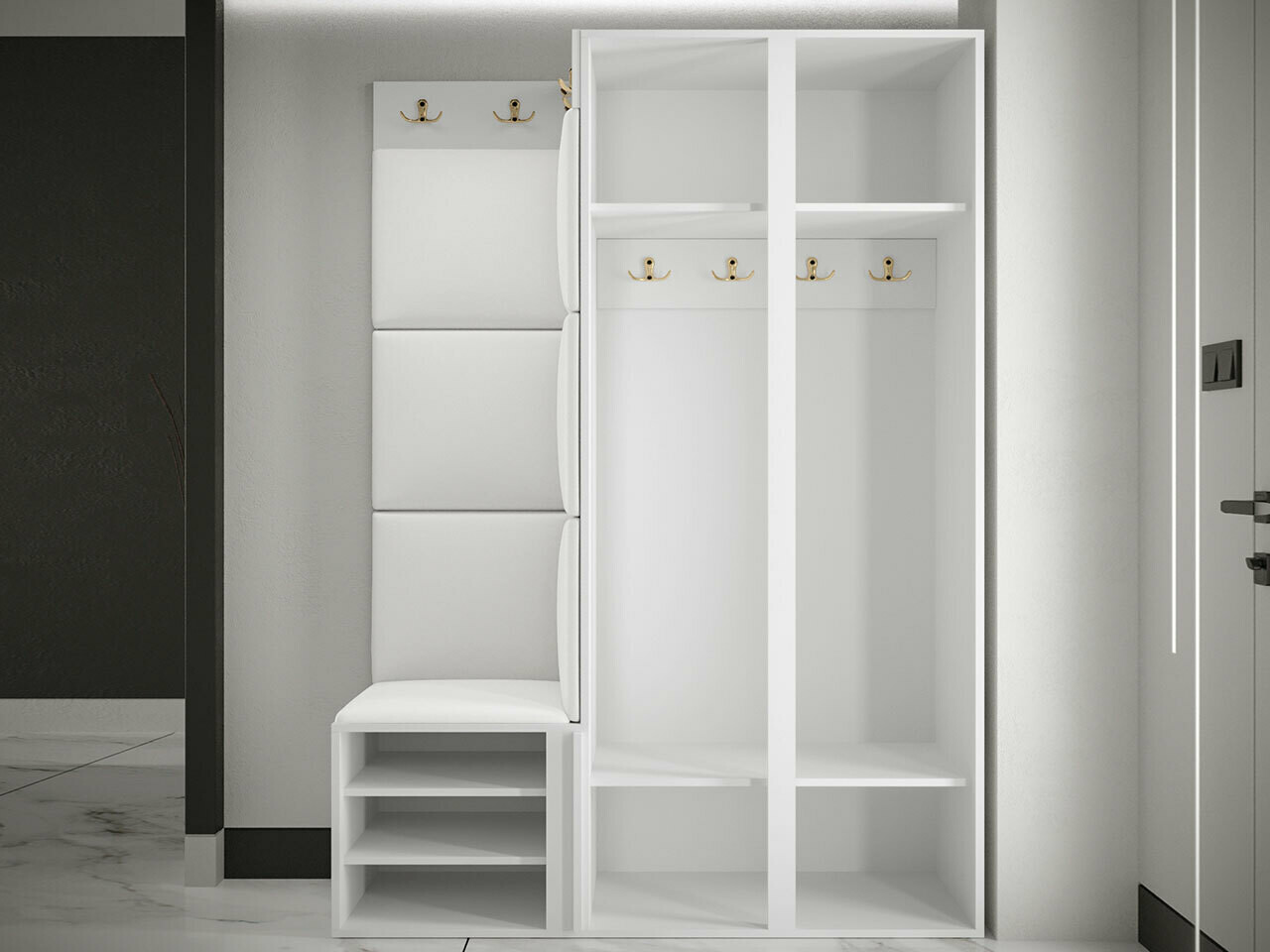 Meuble d'entrée Hartford 380 (Abriamo 03)