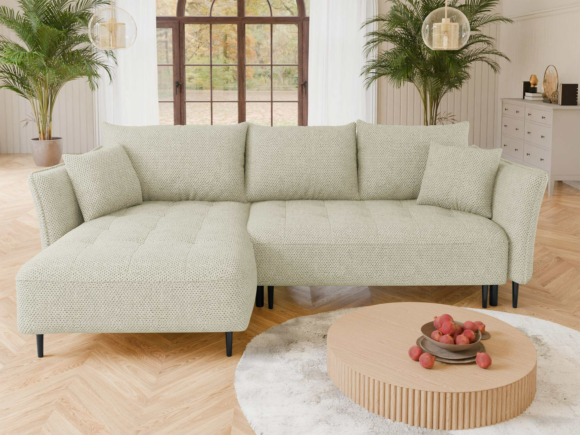 Canapé d'angle TrendyNest Cervon (Onega 02)