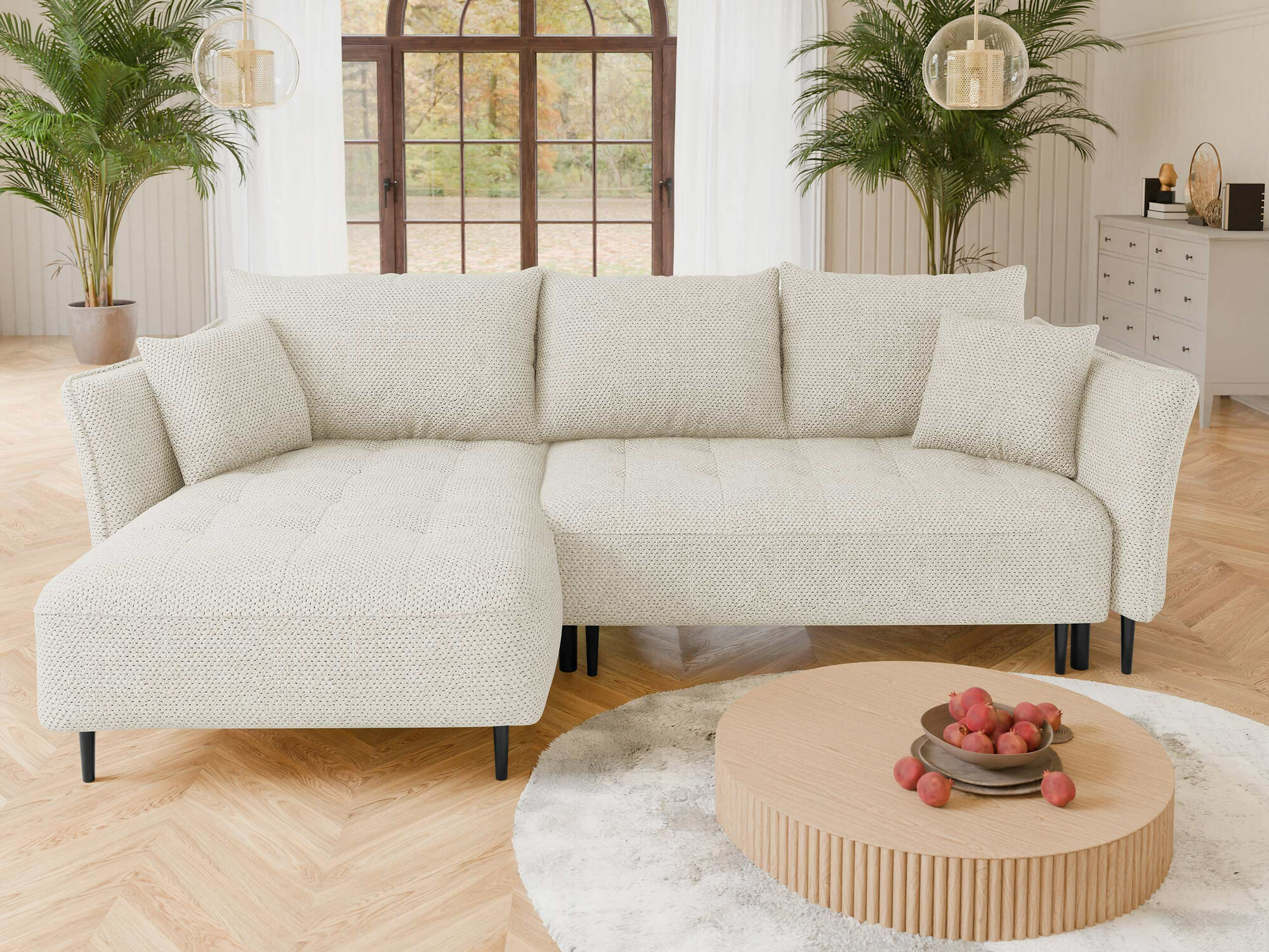 Canapé d'angle TrendyNest Cervon (Onega 14)