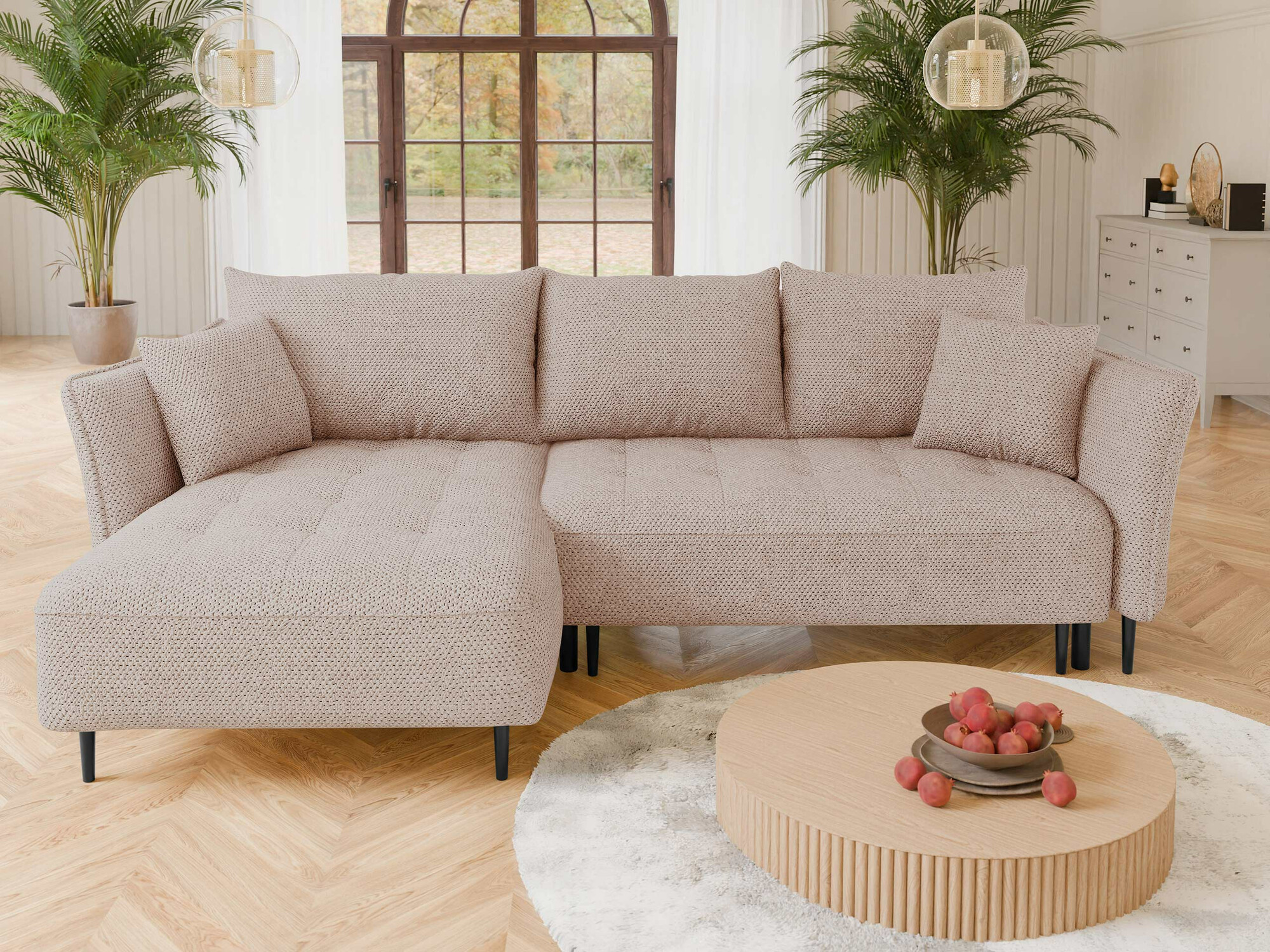 Canapé d'angle TrendyNest Cervon (Onega 15)