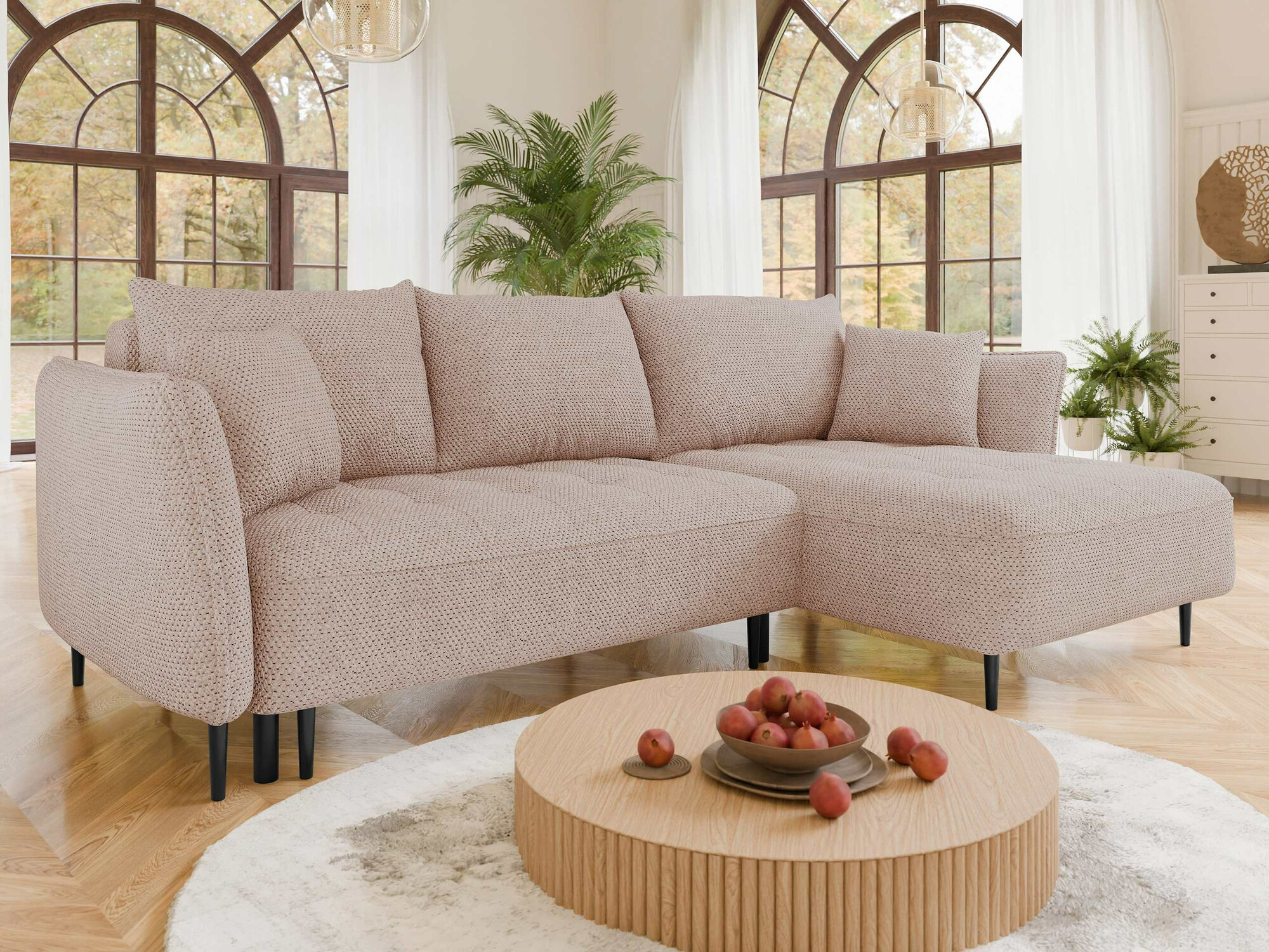Canapé d'angle TrendyNest Cervon (Onega 15)