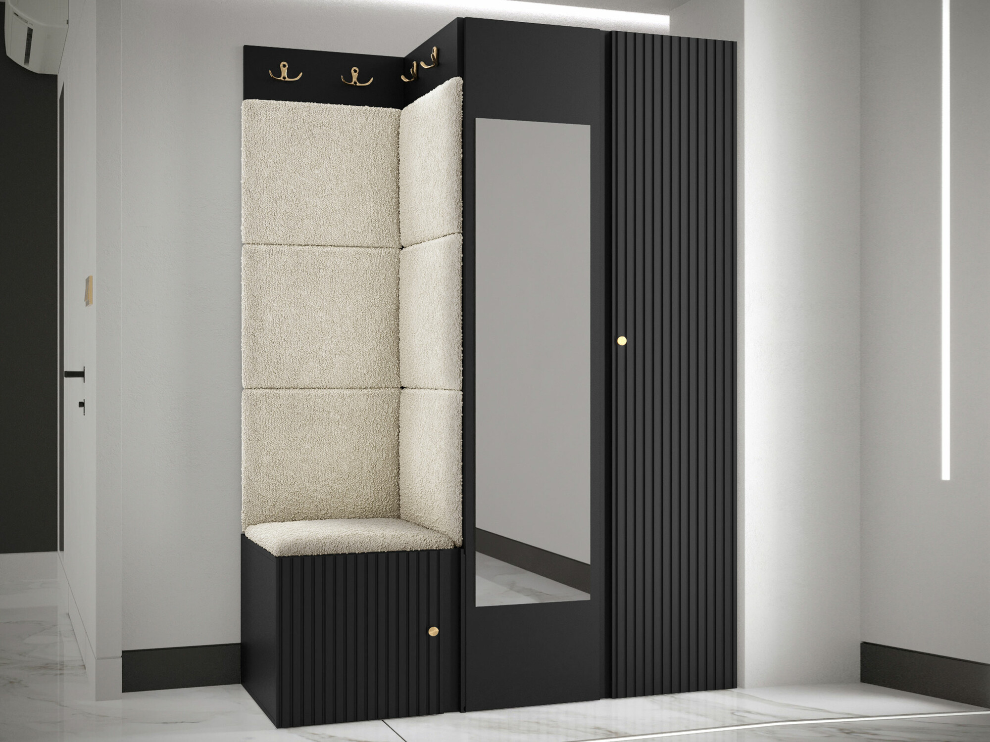 Meuble d'entrée Hartford 388 (Abriamo 03)