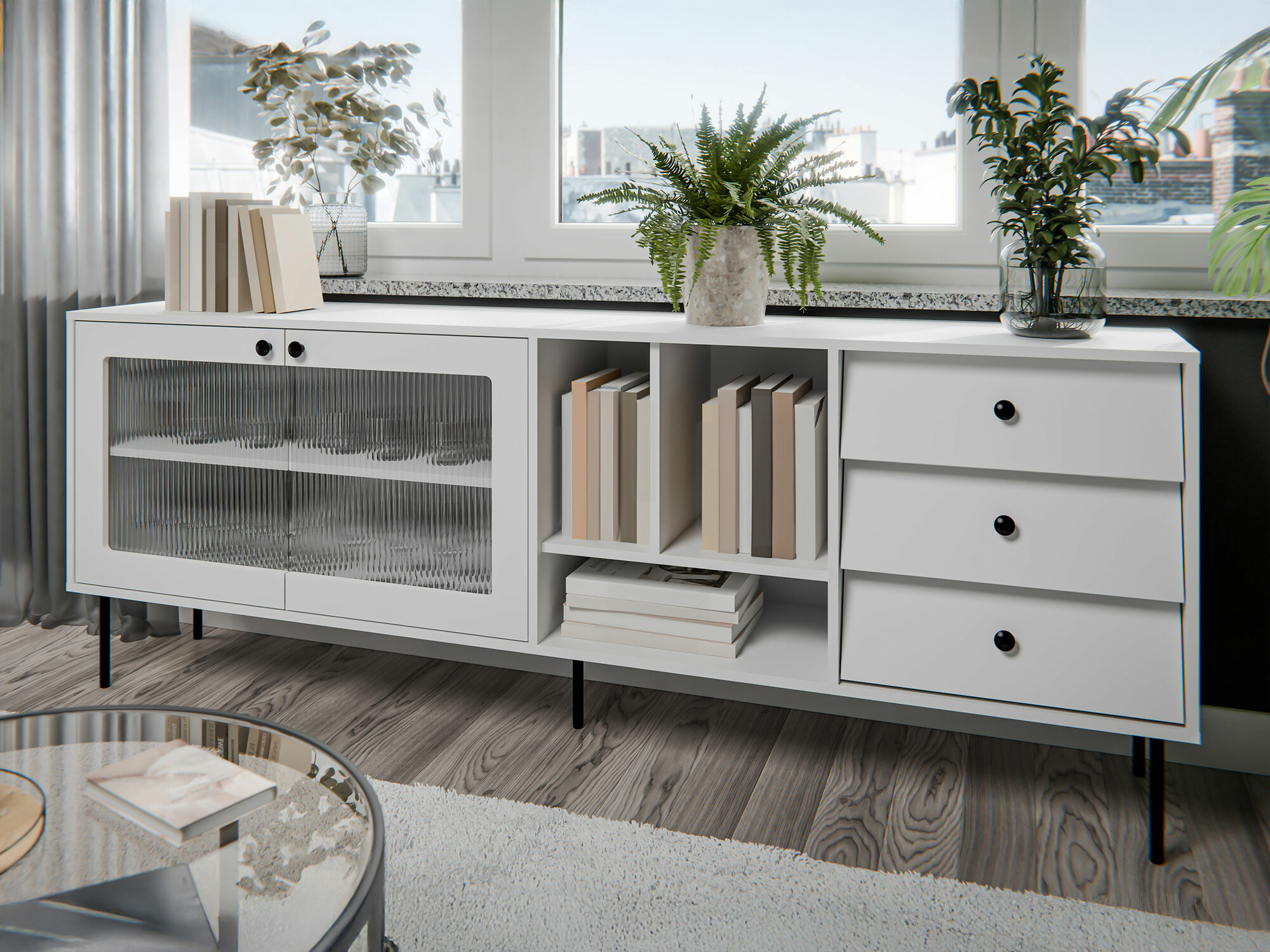Commode Feletri 104 (Blanc)