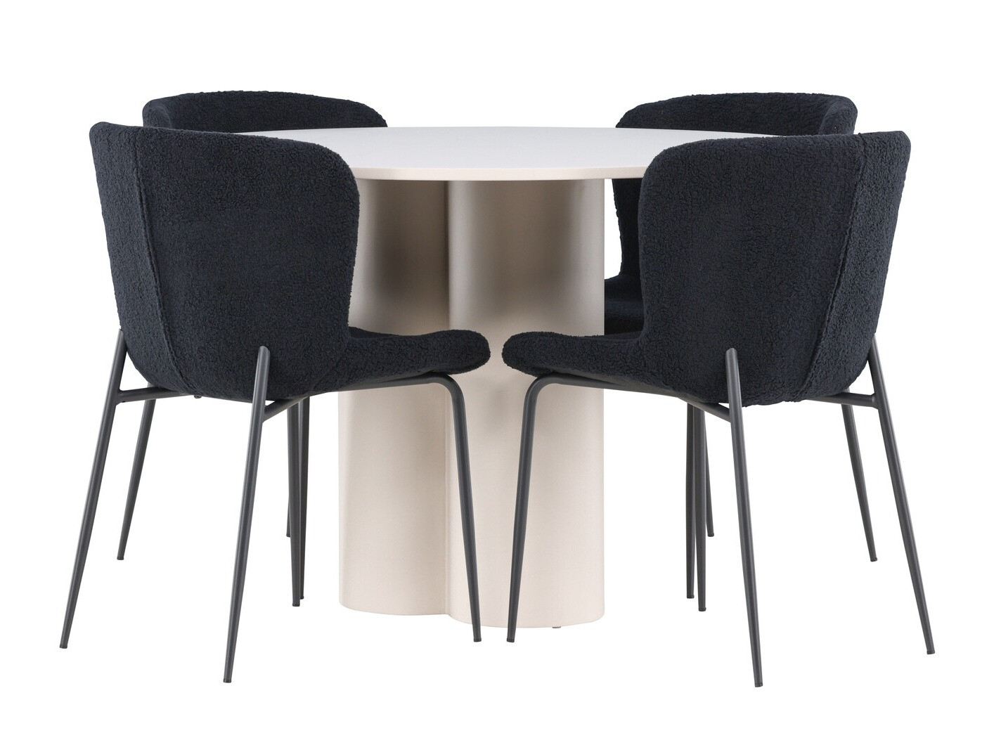 Salle à manger complète Dallas 4562 (Beige)